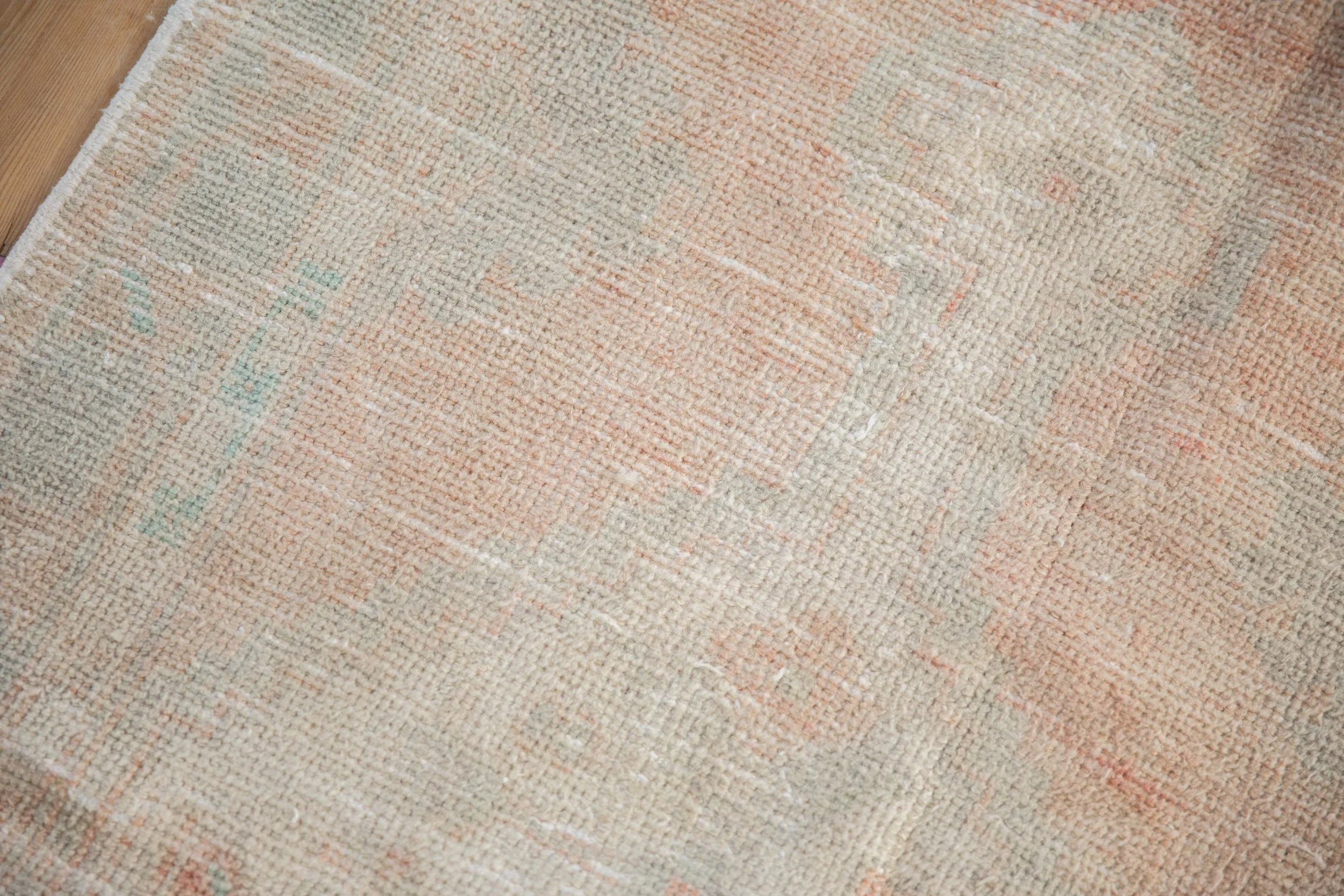 2.5x5.5 Vintage Distressed Oushak Rug Runner - Image 3