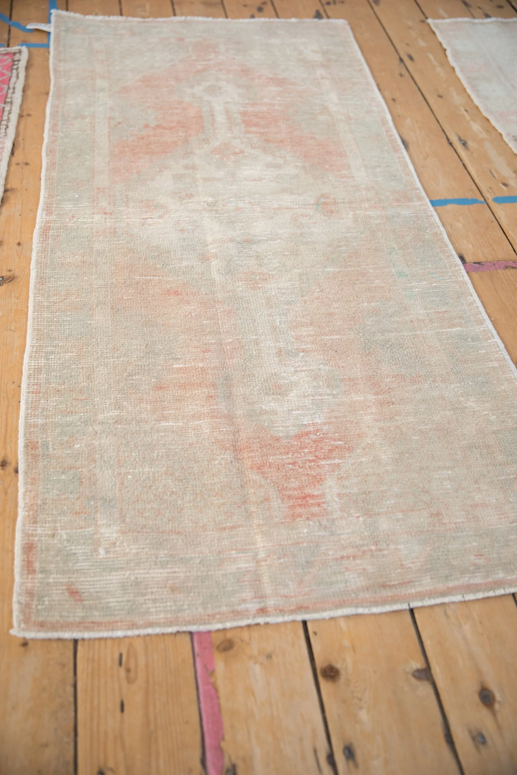 2.5x5.5 Vintage Distressed Oushak Rug Runner - Image 4