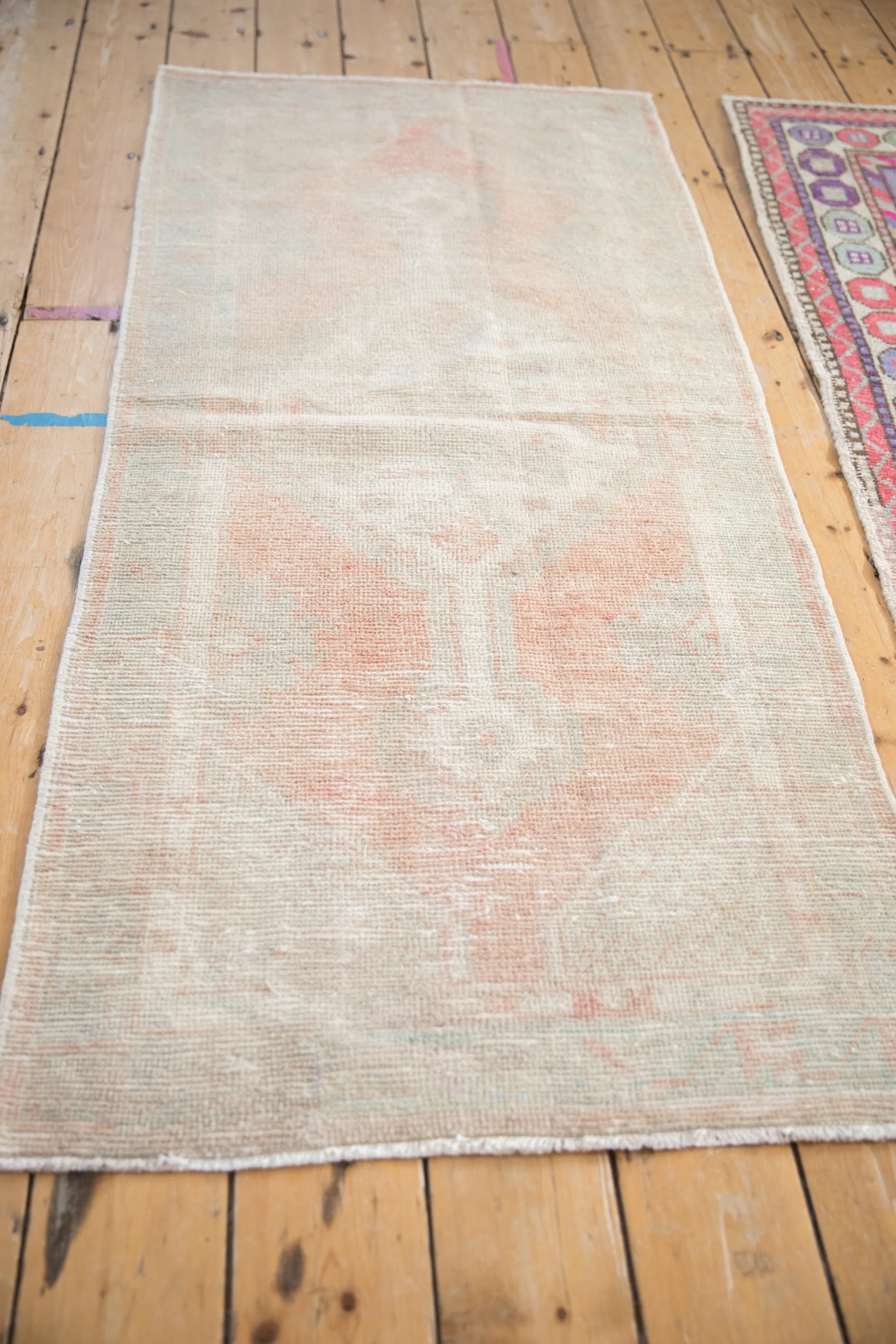 2.5x5.5 Vintage Distressed Oushak Rug Runner - Image 5