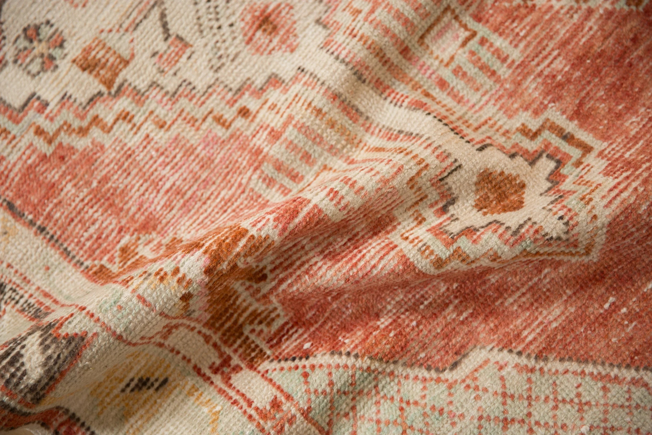 2.5x5.5 Vintage Distressed Oushak Rug Runner - Image 8