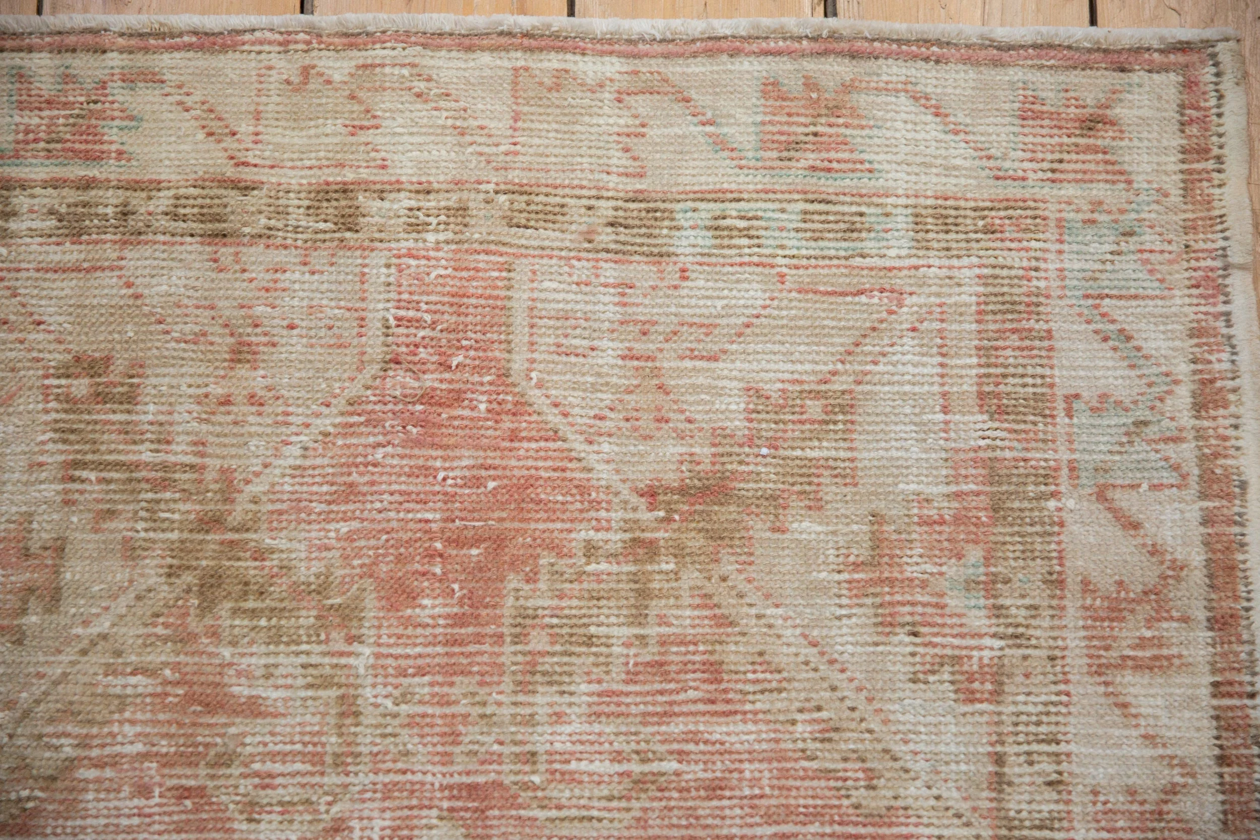 2.5x5.5 Vintage Distressed Oushak Rug Runner - Image 3