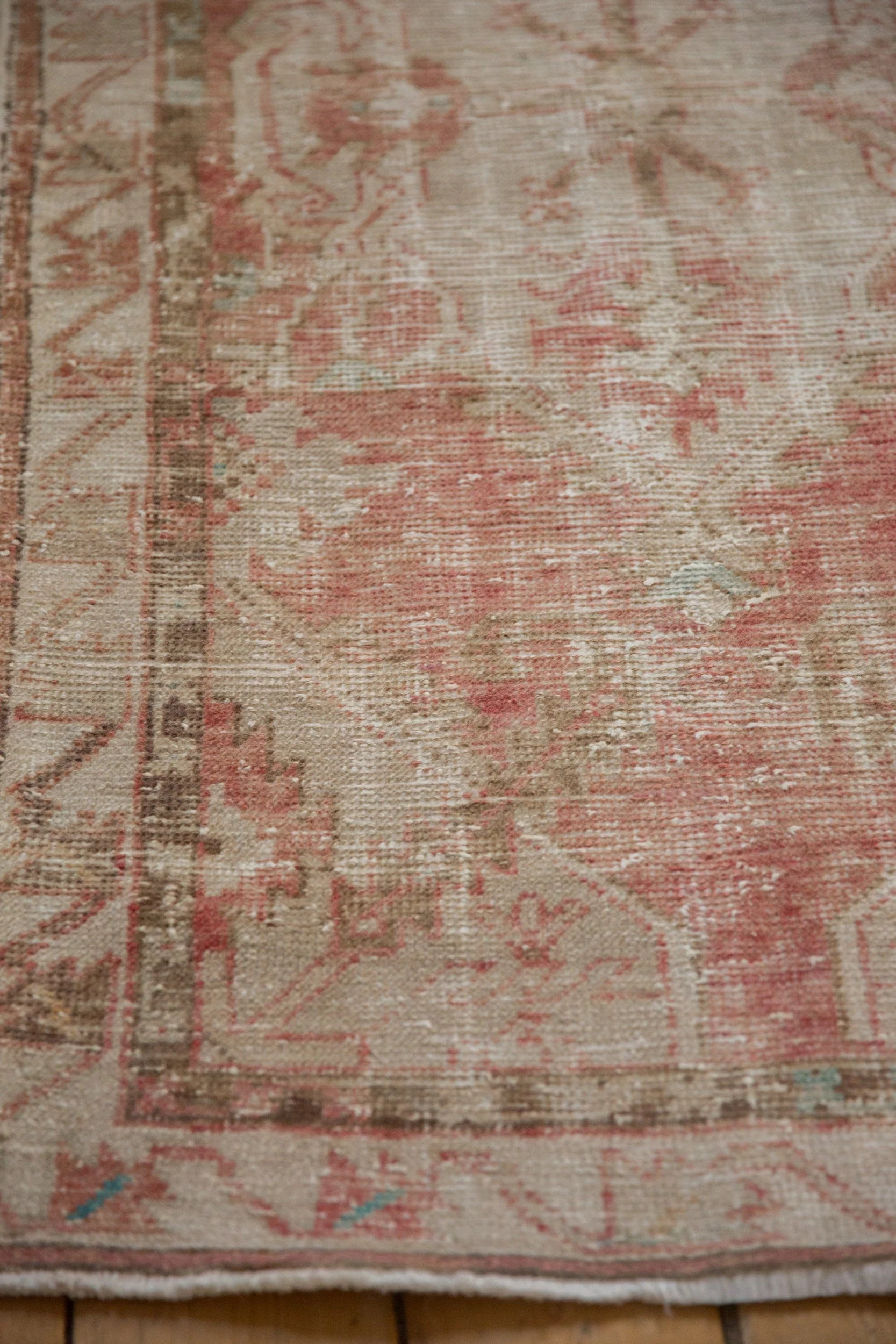 2.5x5.5 Vintage Distressed Oushak Rug Runner - Image 6