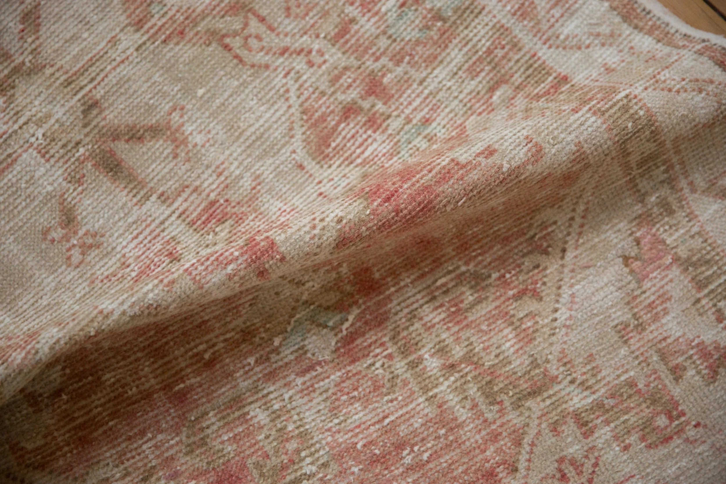 2.5x5.5 Vintage Distressed Oushak Rug Runner - Image 8