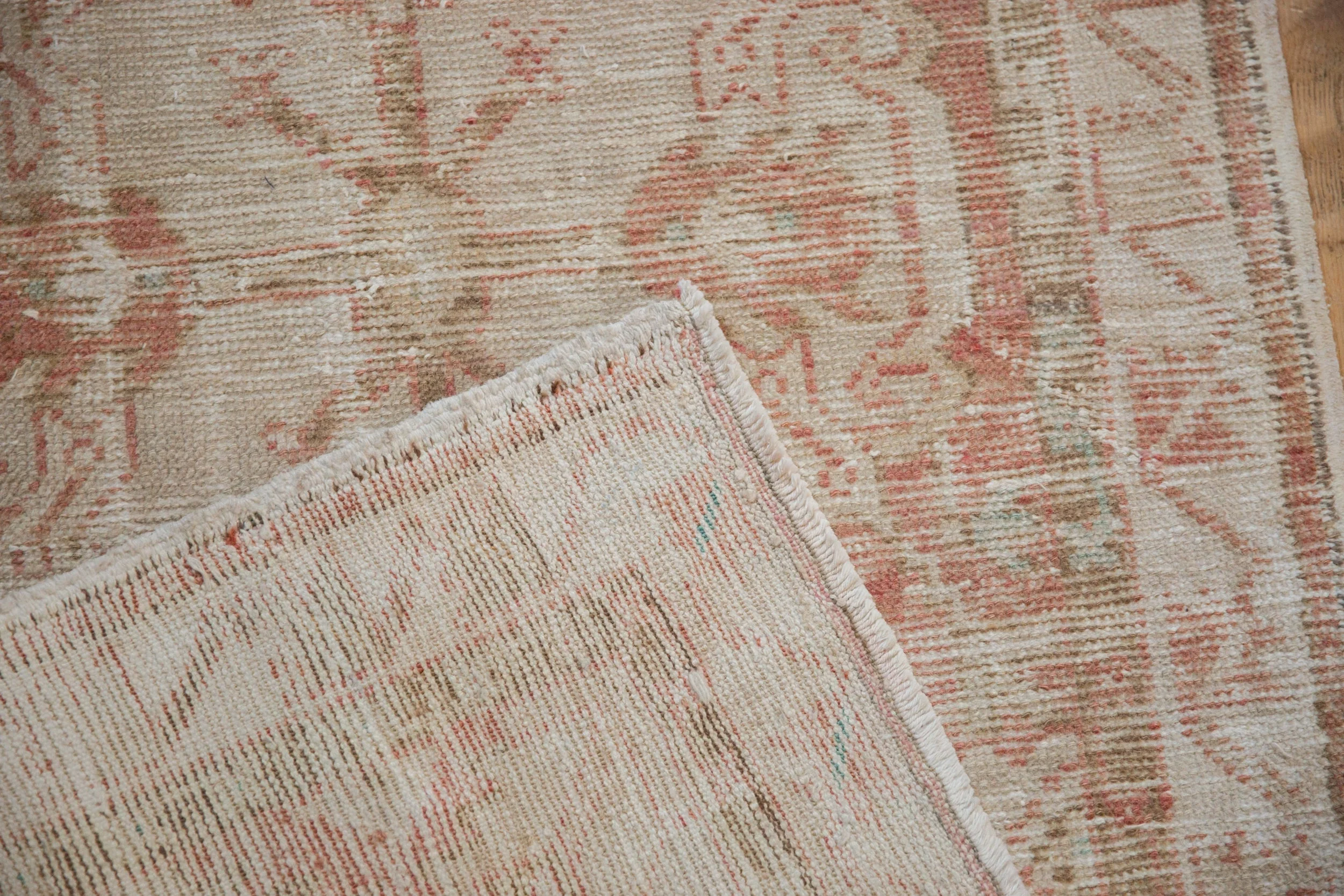 2.5x5.5 Vintage Distressed Oushak Rug Runner - Image 9