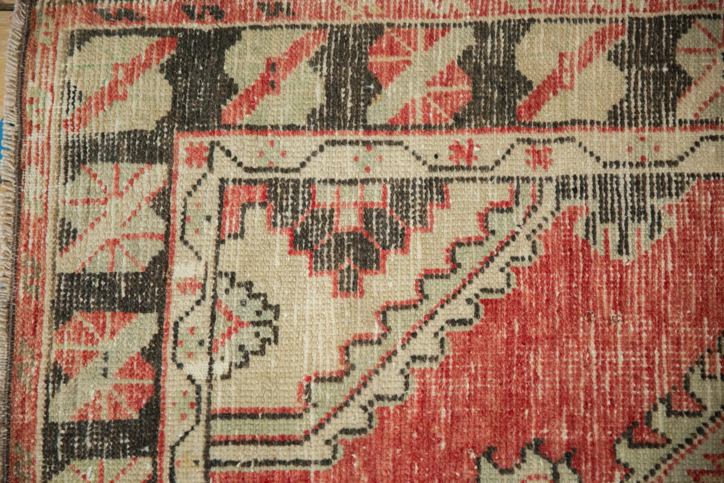 2.5x5.5 Vintage Distressed Oushak Rug Runner - Image 3