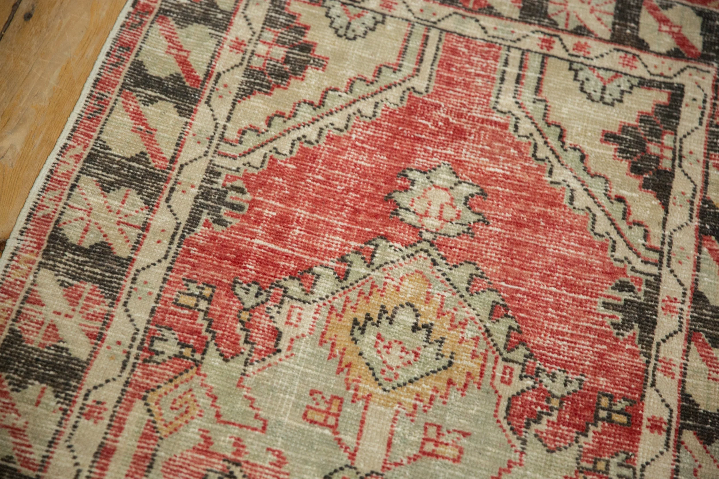2.5x5.5 Vintage Distressed Oushak Rug Runner - Image 6