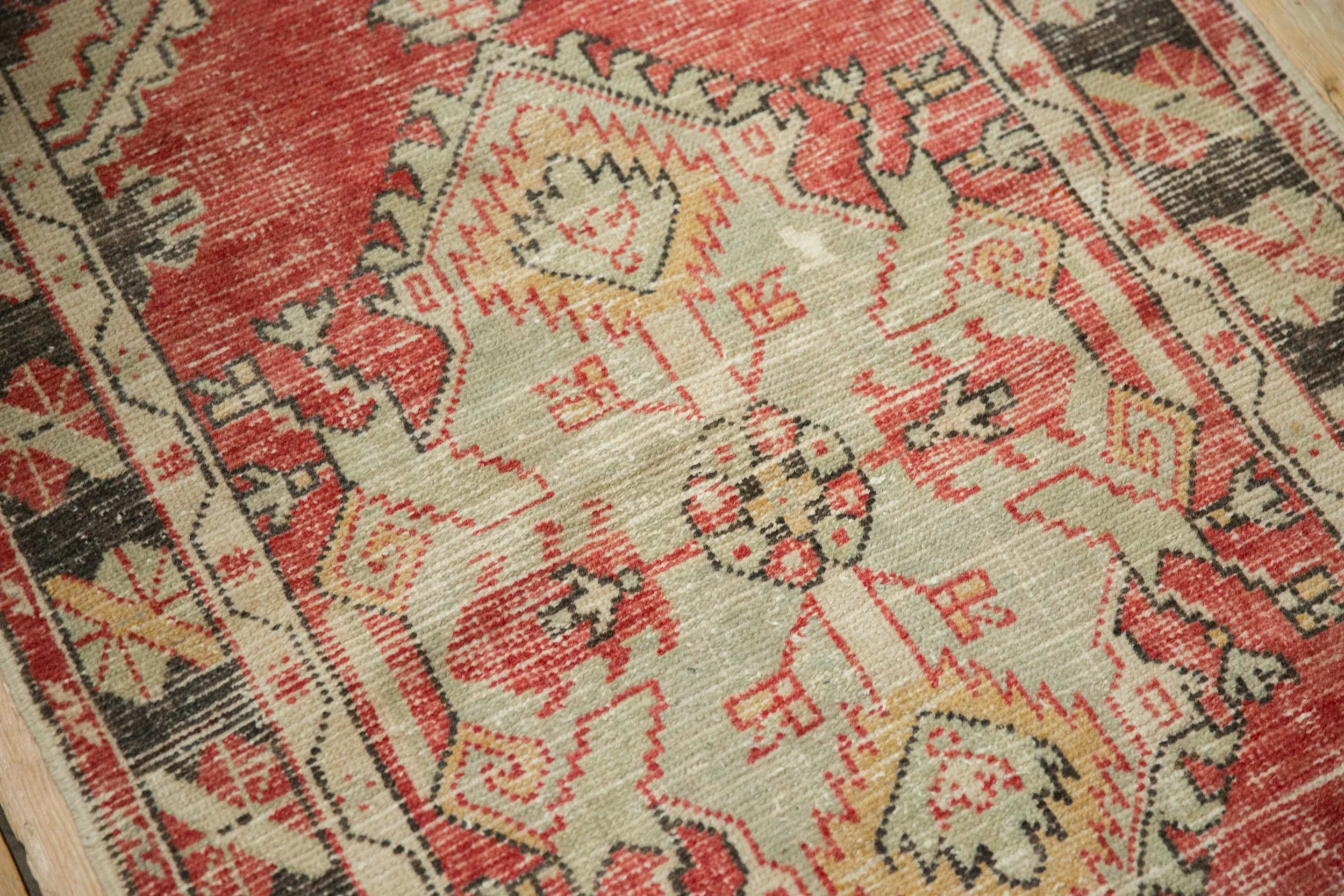 2.5x5.5 Vintage Distressed Oushak Rug Runner - Image 8
