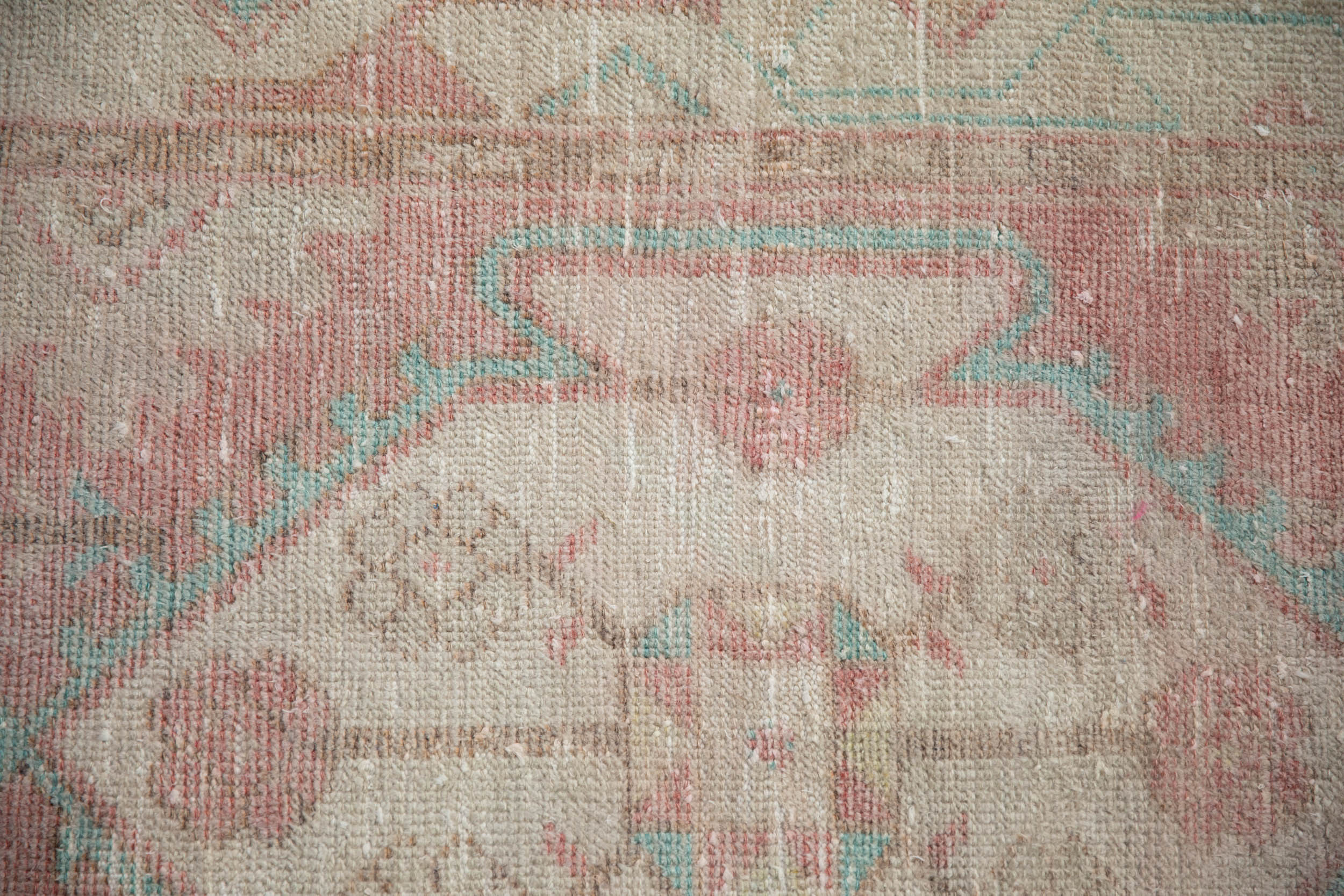 2.5x5.5 Vintage Distressed Oushak Rug Runner - Image 3