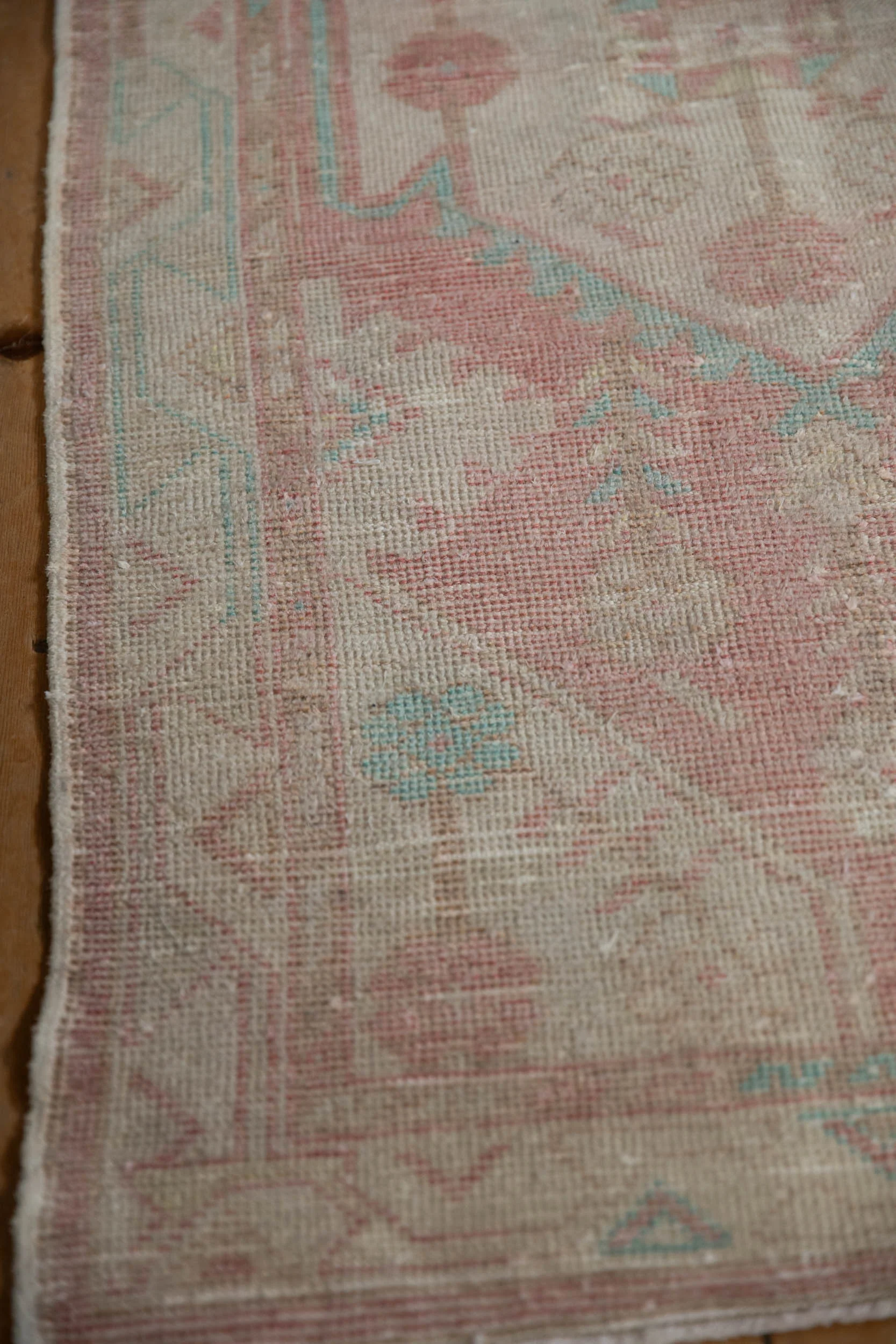 2.5x5.5 Vintage Distressed Oushak Rug Runner - Image 5
