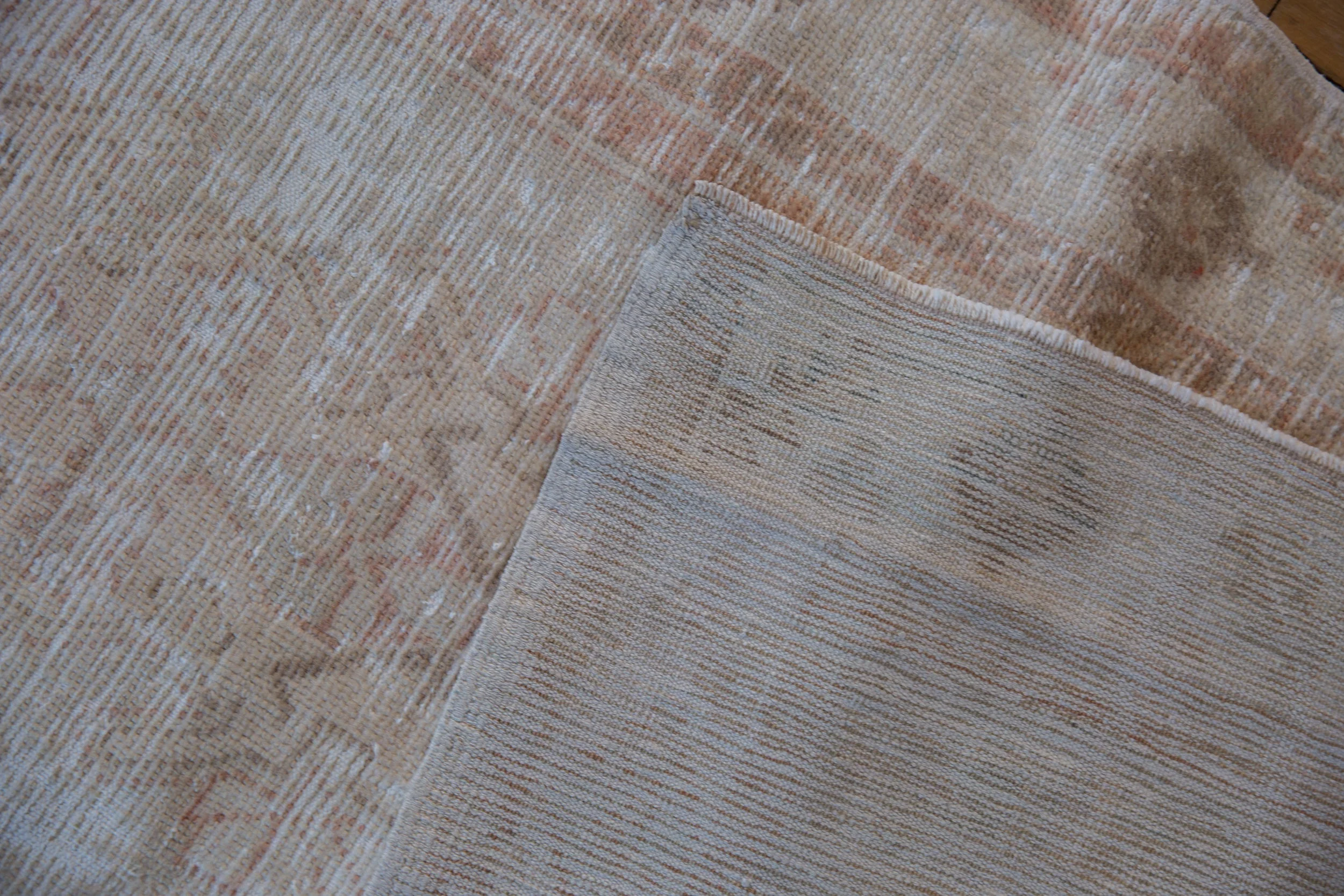 2.5x5.5 Vintage Distressed Oushak Rug Runner - Image 7