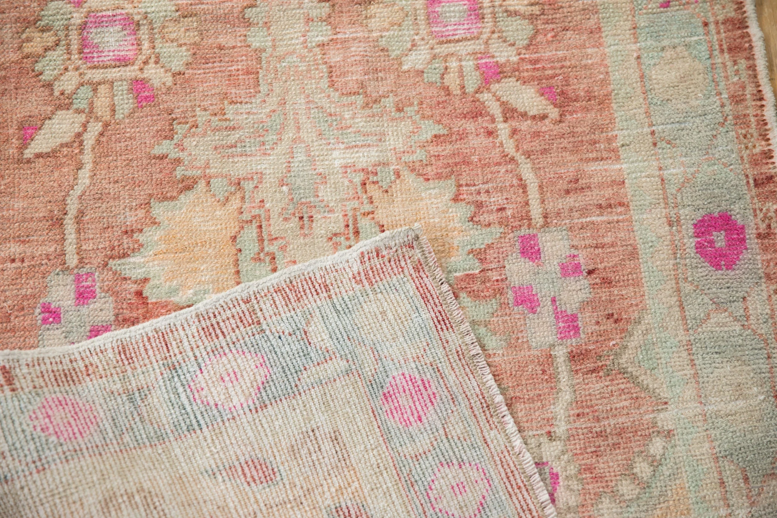 2.5x5.5 Vintage Distressed Oushak Rug Runner - Image 7