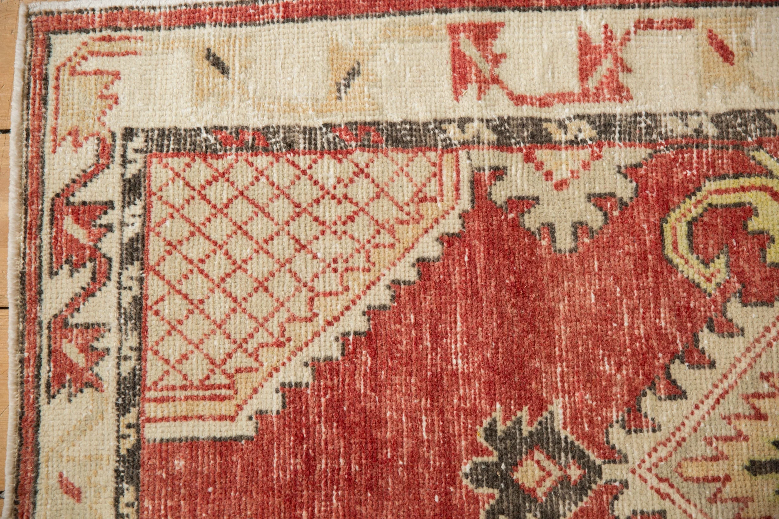 2.5x5.5 Vintage Distressed Oushak Rug Runner - Image 3