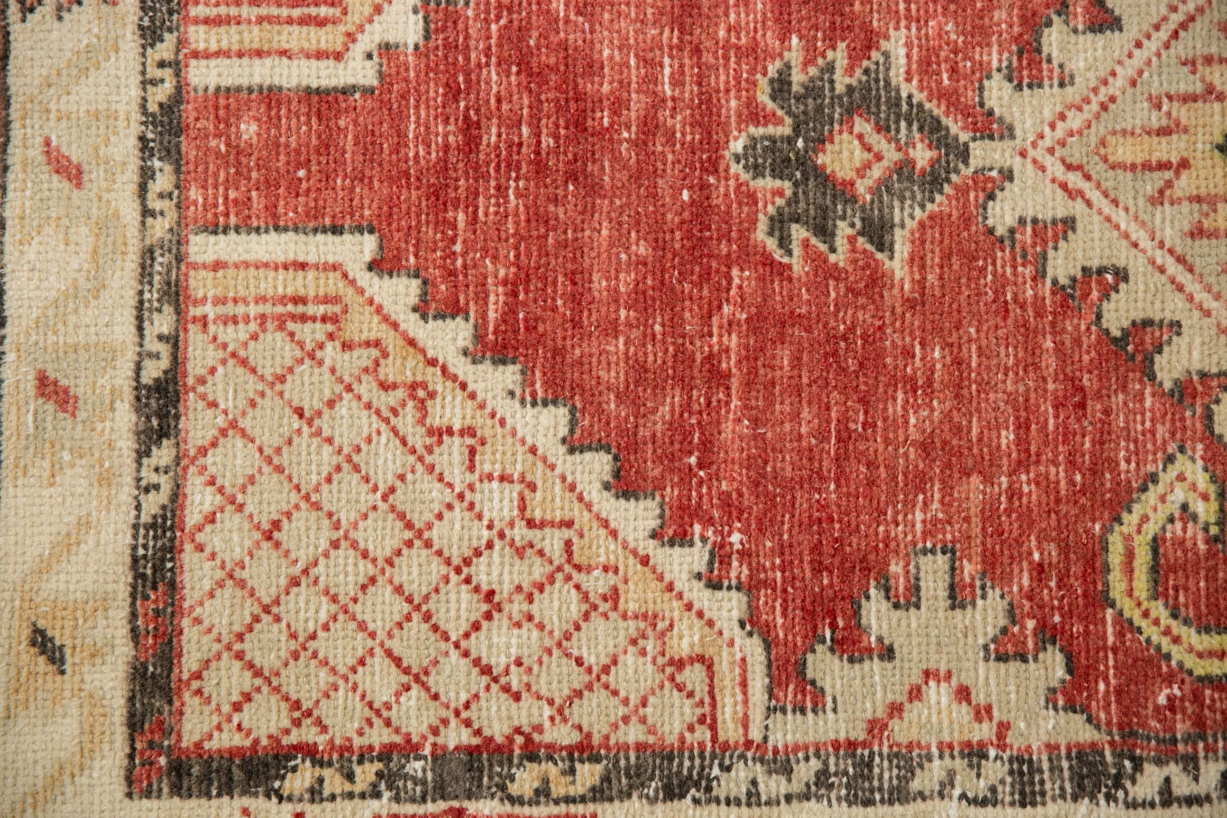 2.5x5.5 Vintage Distressed Oushak Rug Runner - Image 7