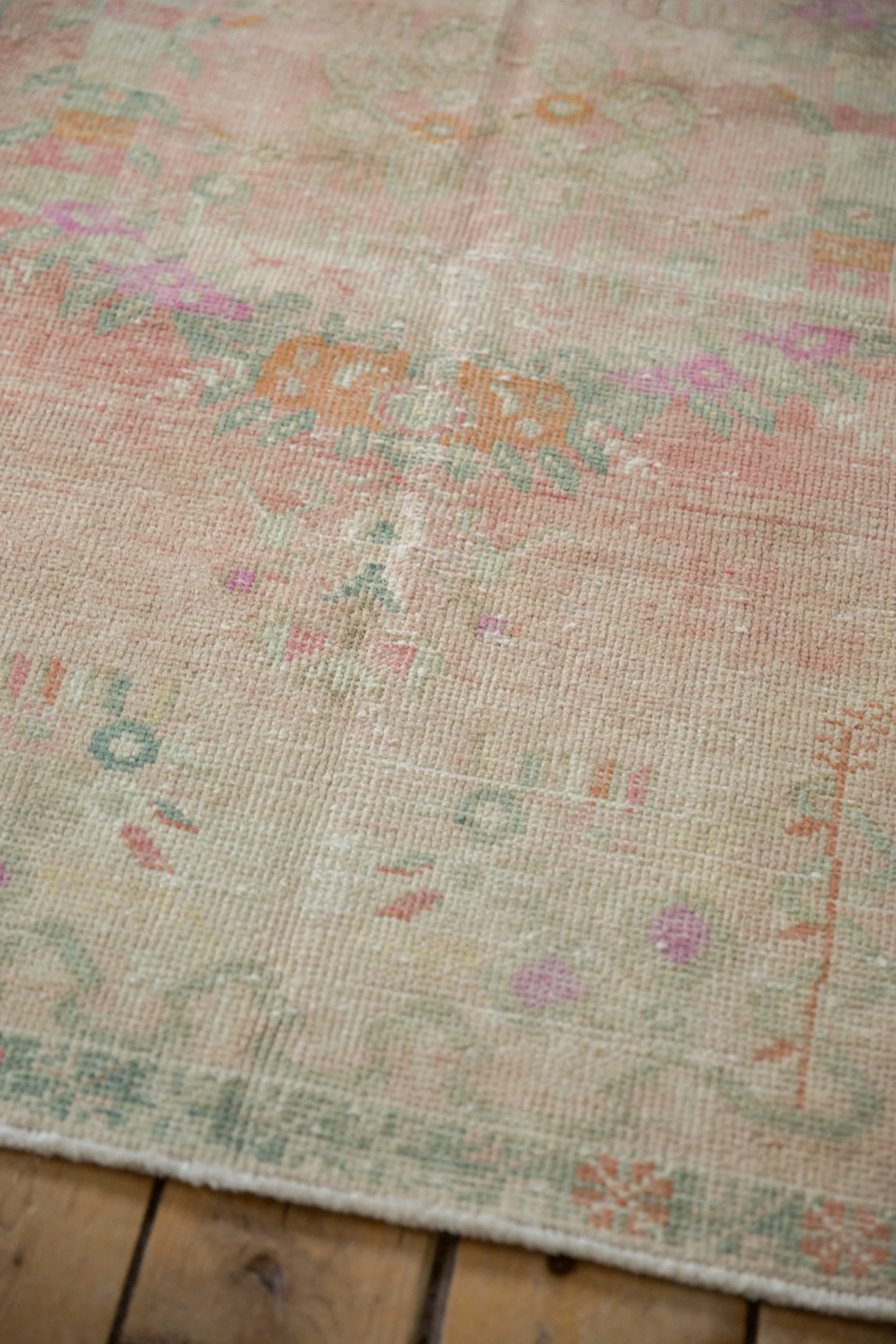 2.5x5.5 Vintage Distressed Oushak Rug Runner - Image 8