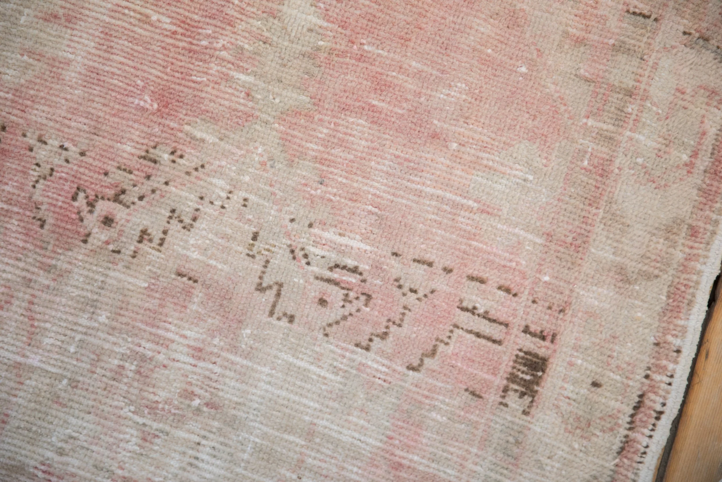 2.5x5.5 Vintage Distressed Oushak Rug Runner - Image 3