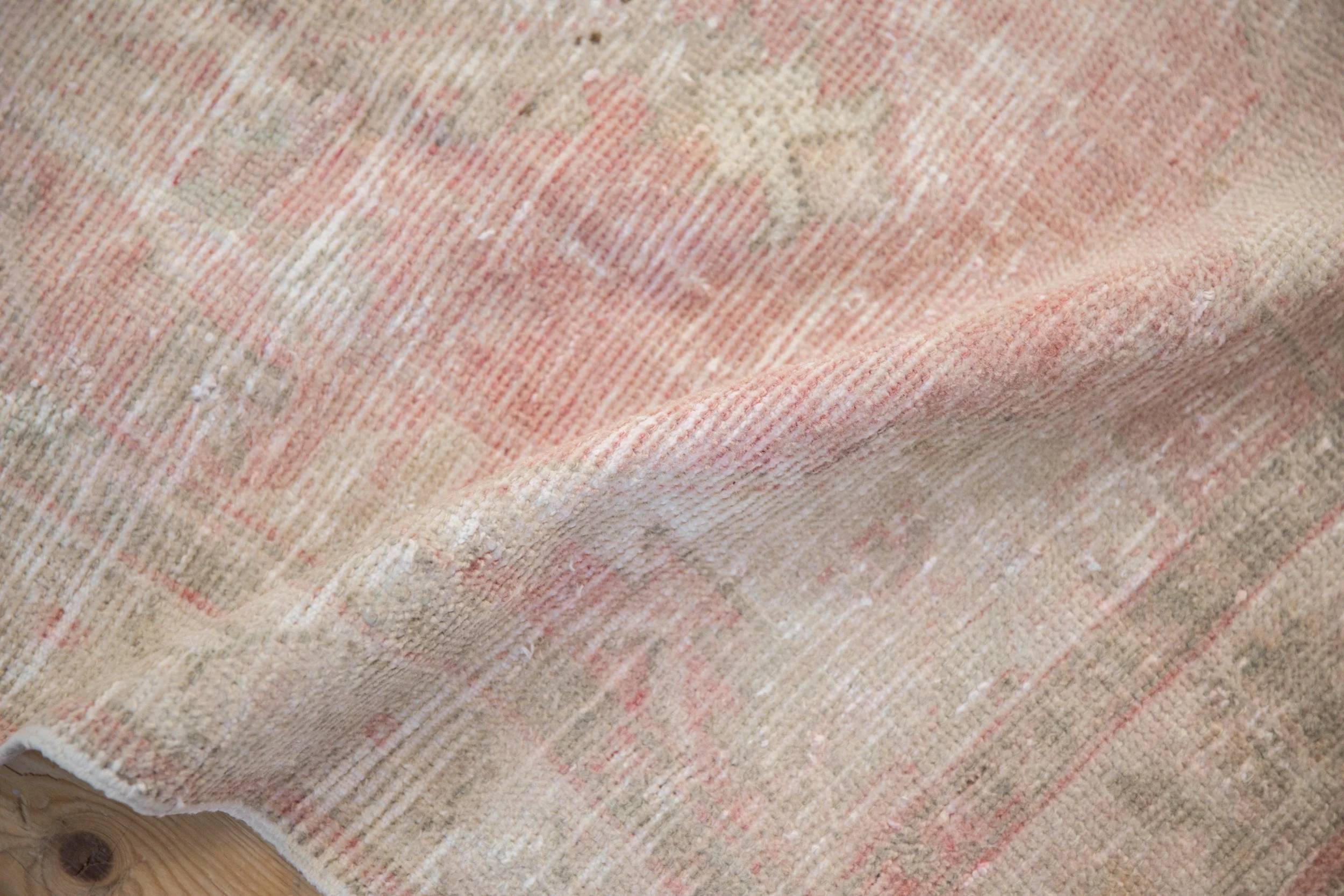 2.5x5.5 Vintage Distressed Oushak Rug Runner - Image 8