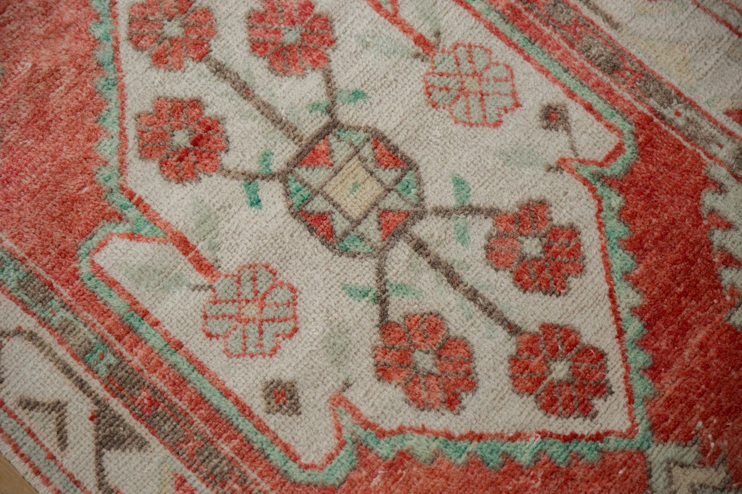 2.5x5.5 Vintage Distressed Oushak Rug Runner - Image 10