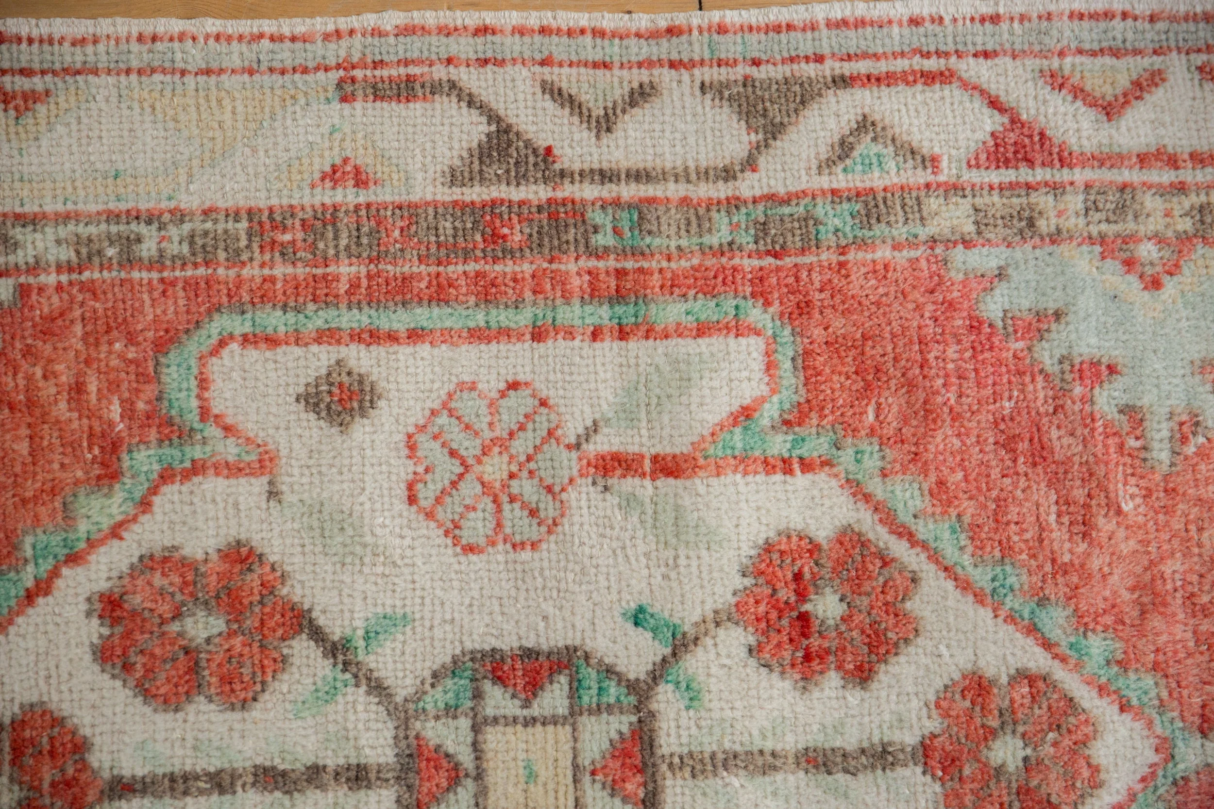 2.5x5.5 Vintage Distressed Oushak Rug Runner - Image 3