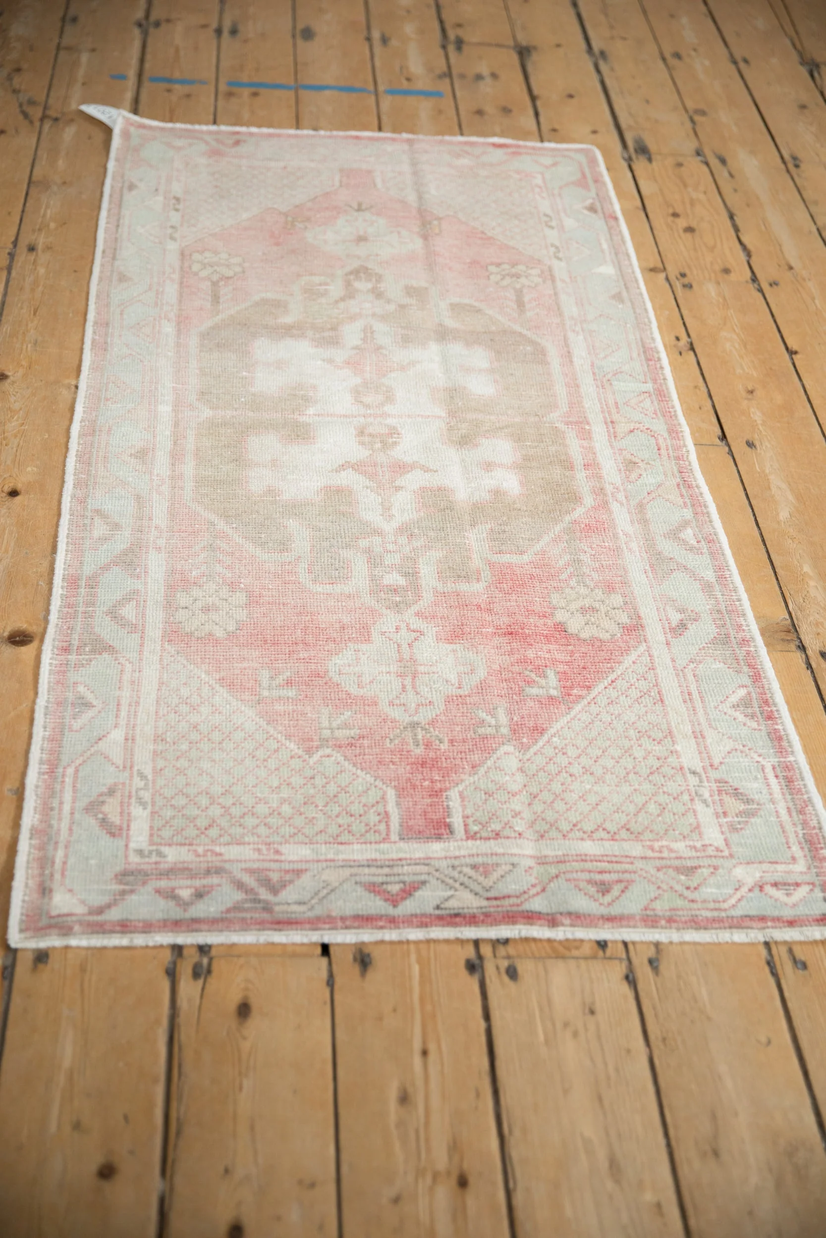 2.5x5.5 Vintage Distressed Oushak Rug Runner - Image 5