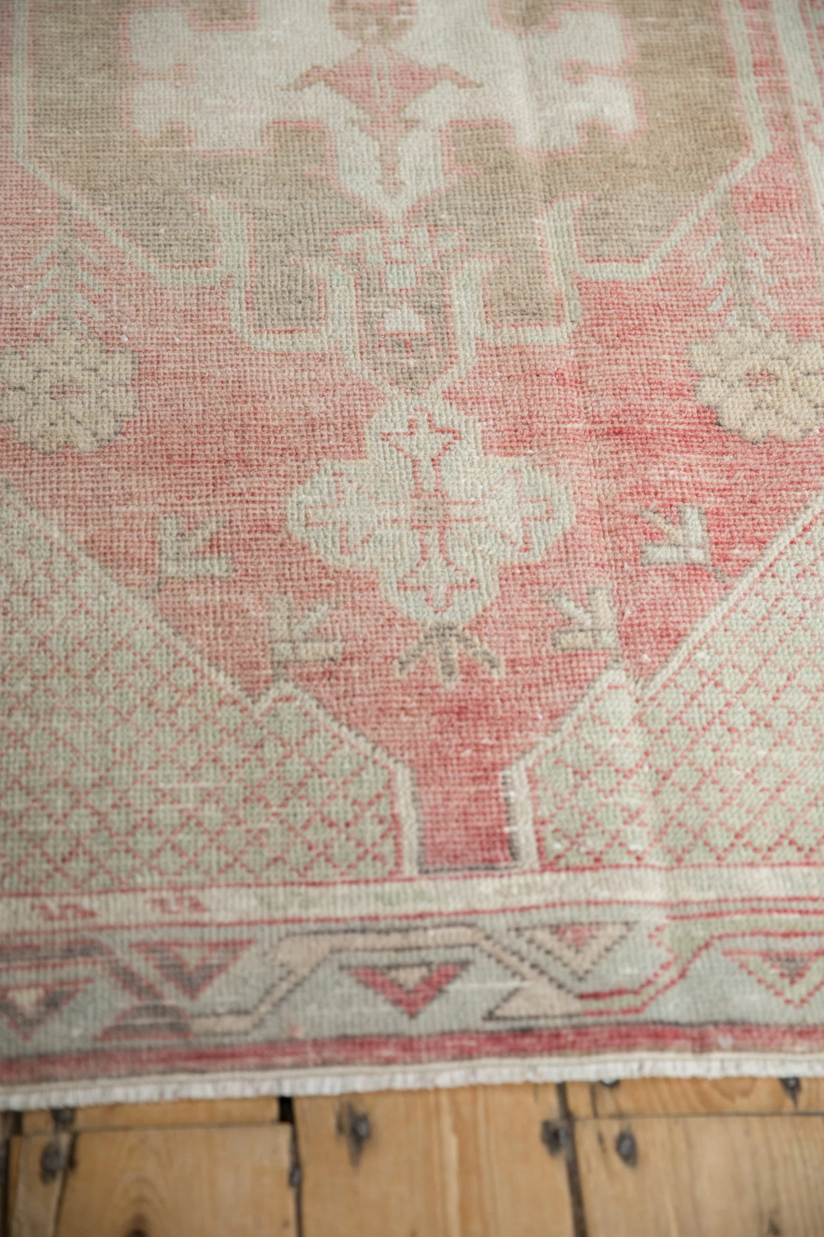 2.5x5.5 Vintage Distressed Oushak Rug Runner - Image 6