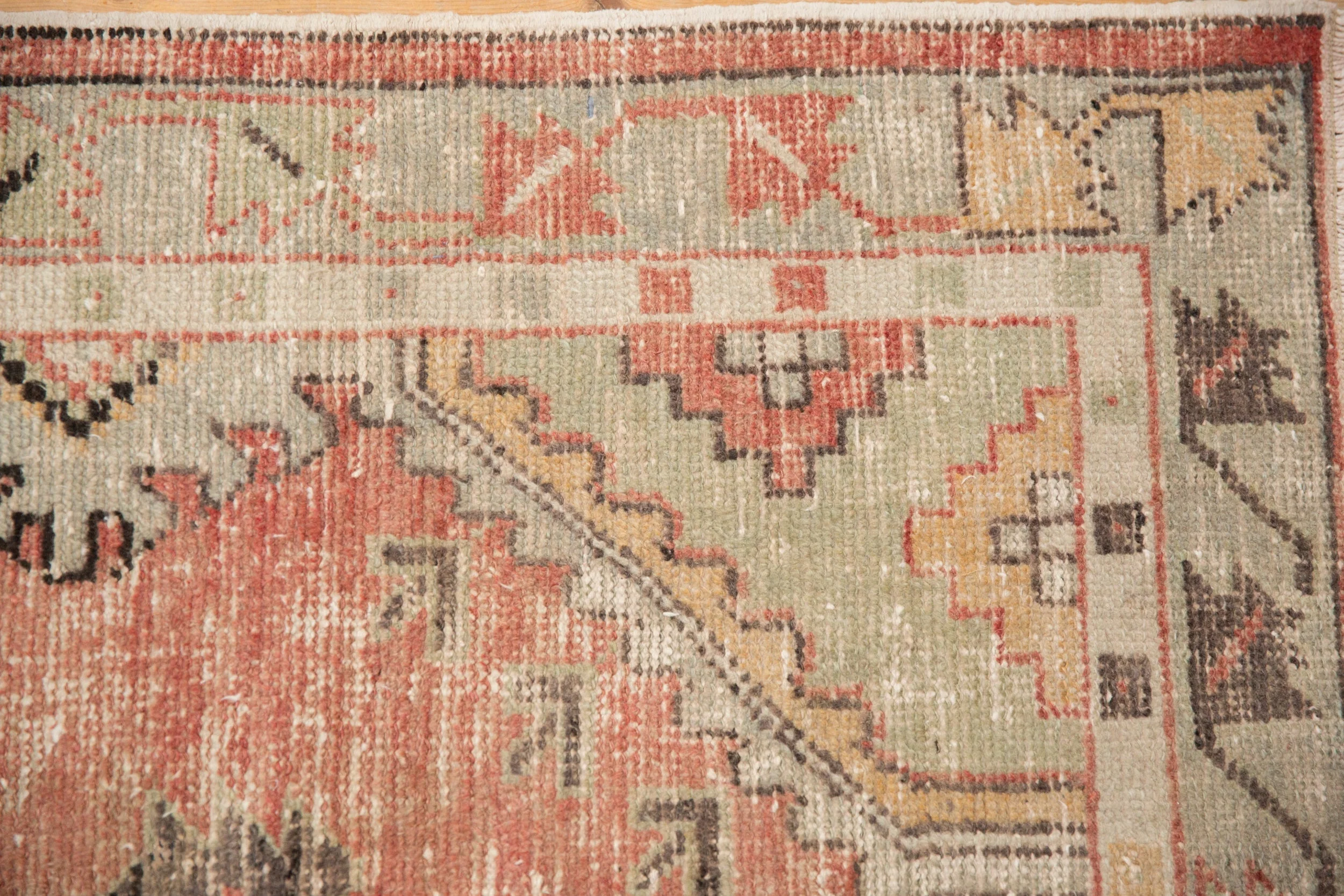 2.5x5.5 Vintage Distressed Oushak Rug Runner - Image 3