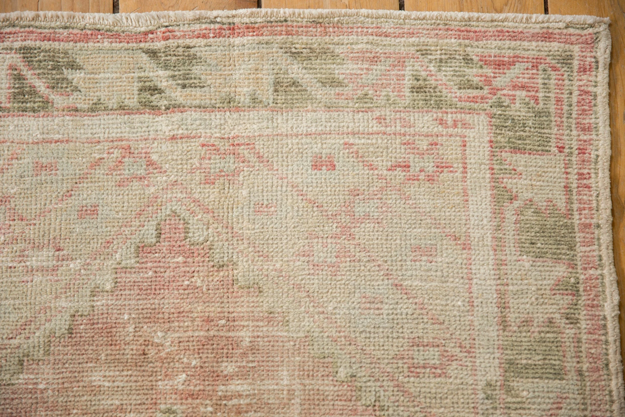 2.5x5.5 Vintage Distressed Oushak Rug Runner - Image 4