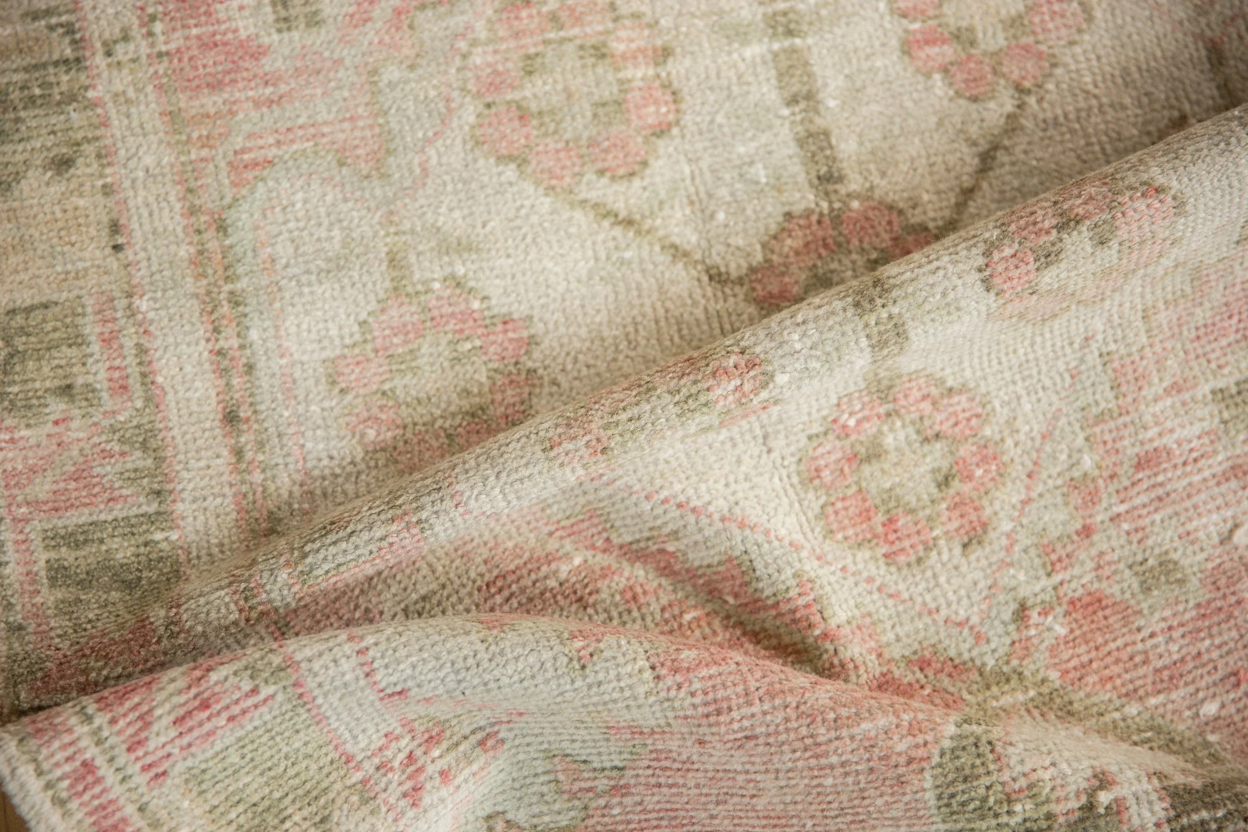 2.5x5.5 Vintage Distressed Oushak Rug Runner - Image 7
