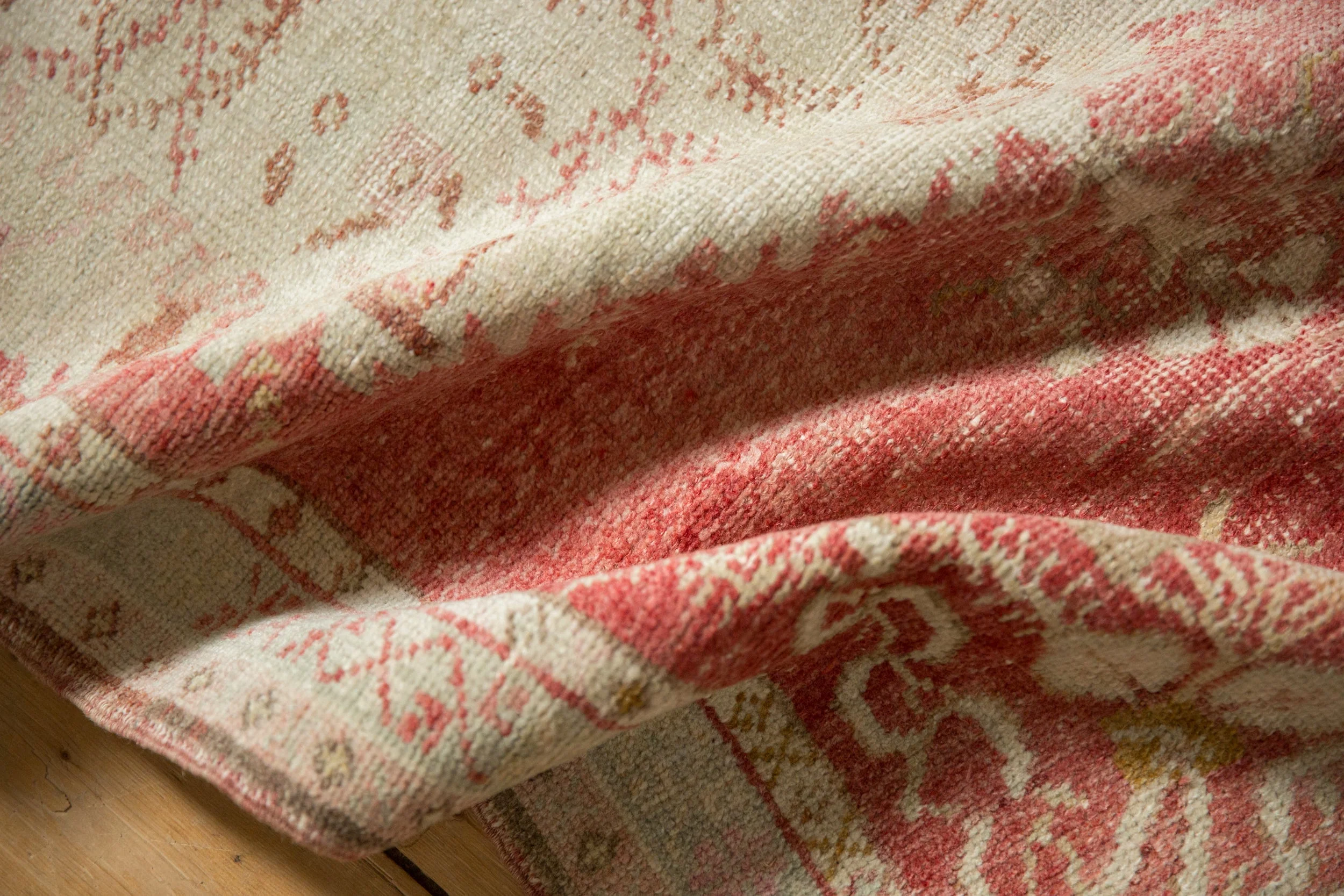 2.5x5.5 Vintage Distressed Oushak Rug Runner - Image 8