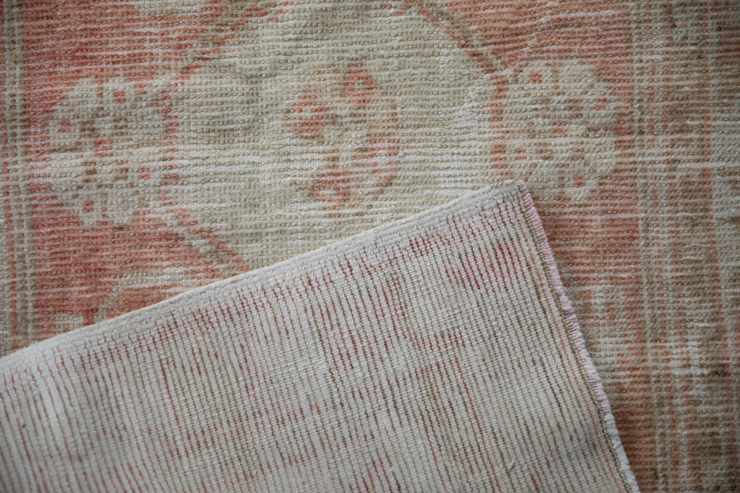 2.5x5.5 Vintage Distressed Oushak Rug Runner - Image 10