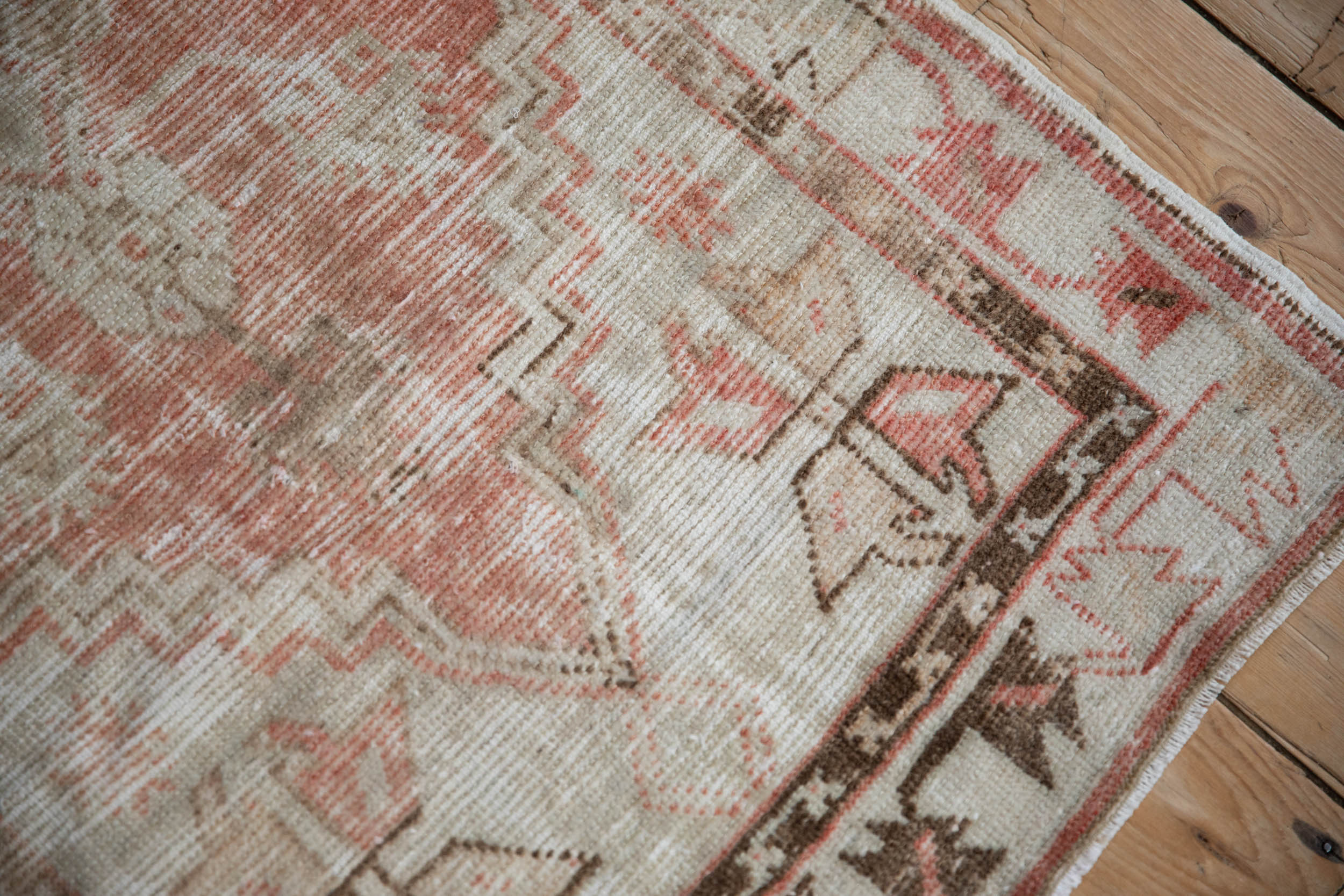 2.5x5.5 Vintage Distressed Oushak Rug Runner - Image 6