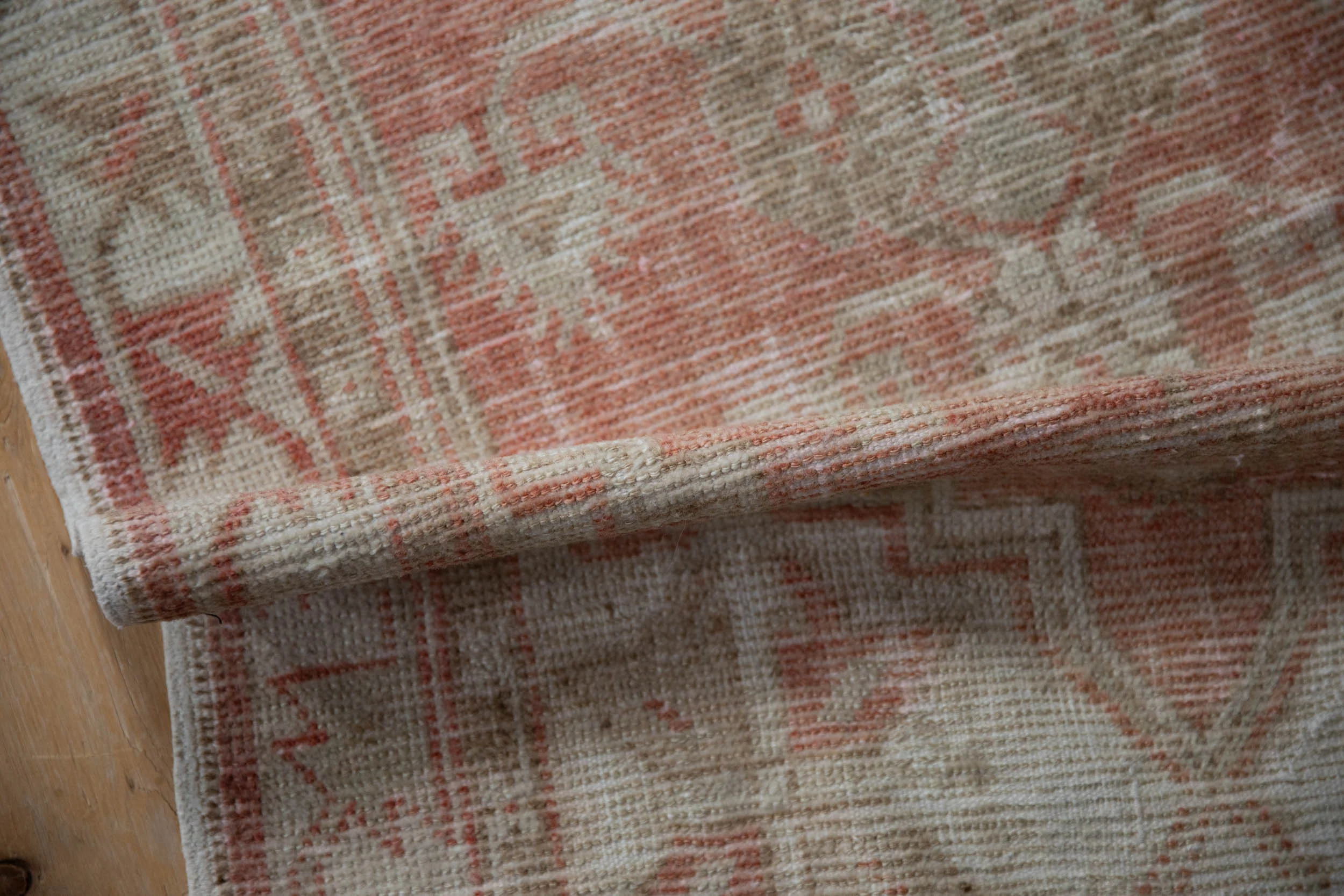 2.5x5.5 Vintage Distressed Oushak Rug Runner - Image 9