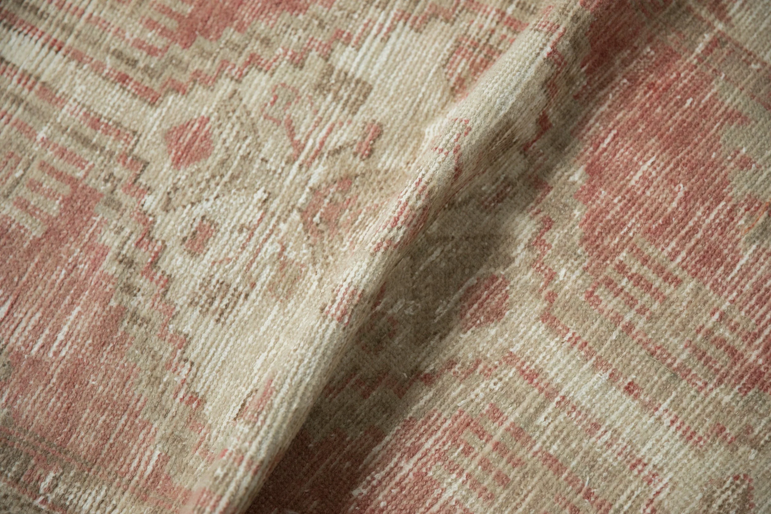 2.5x5.5 Vintage Distressed Oushak Rug Runner - Image 8