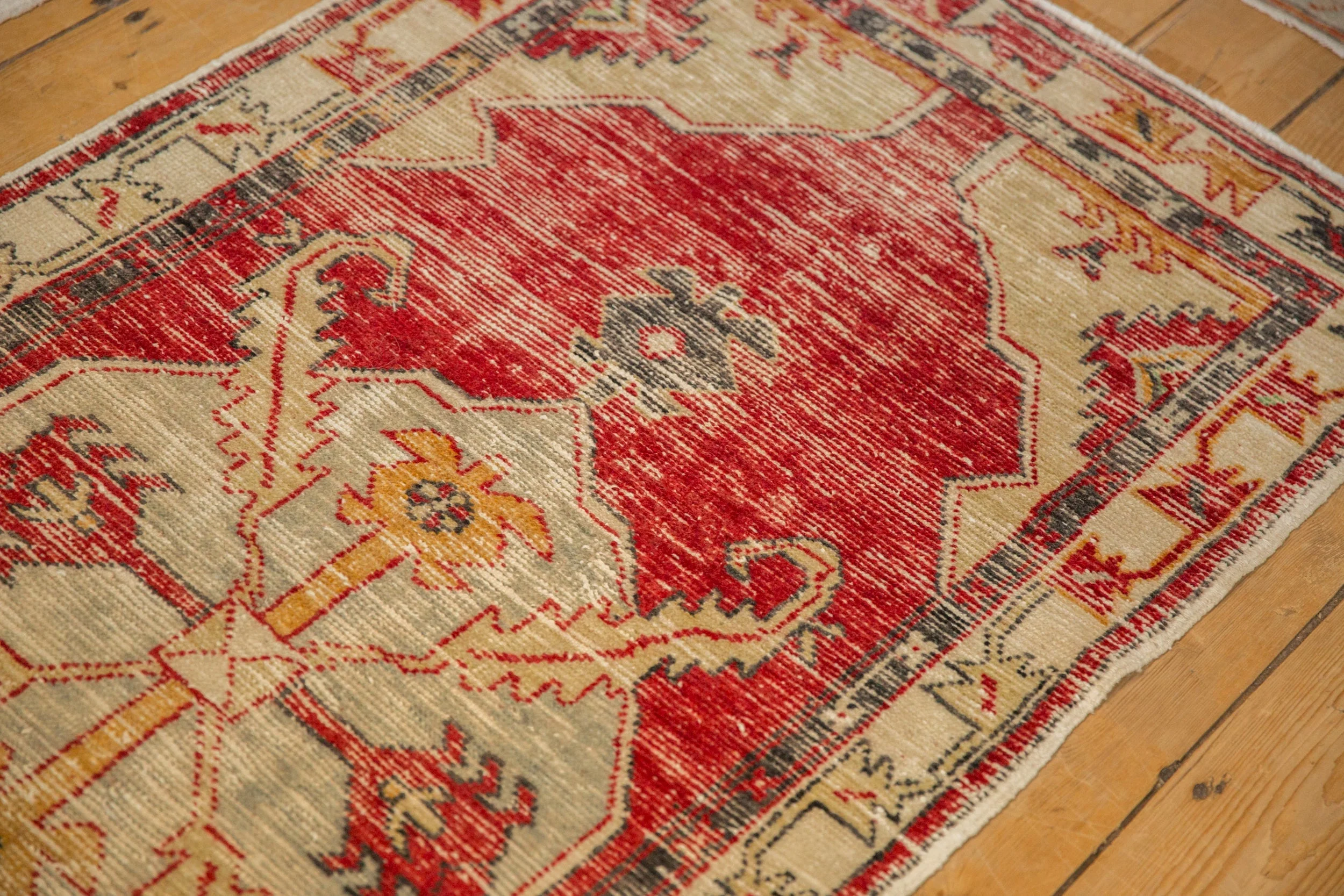 2.5x5.5 Vintage Distressed Oushak Rug Runner - Image 6