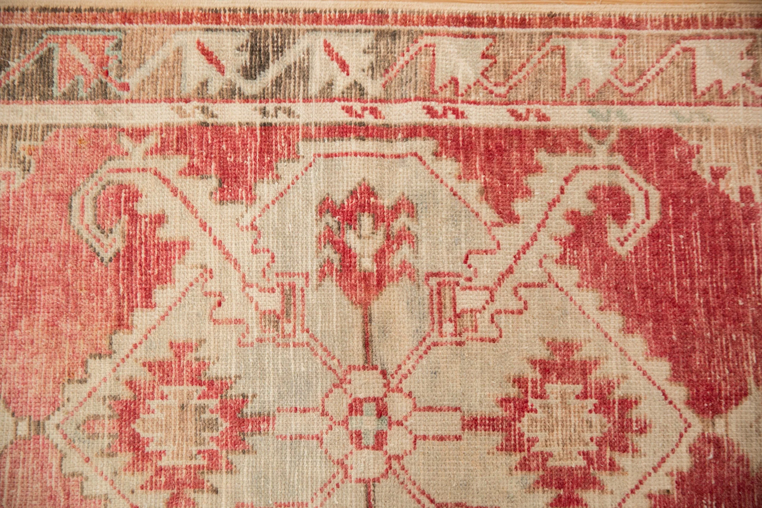 2.5x5.5 Vintage Distressed Oushak Rug Runner - Image 3