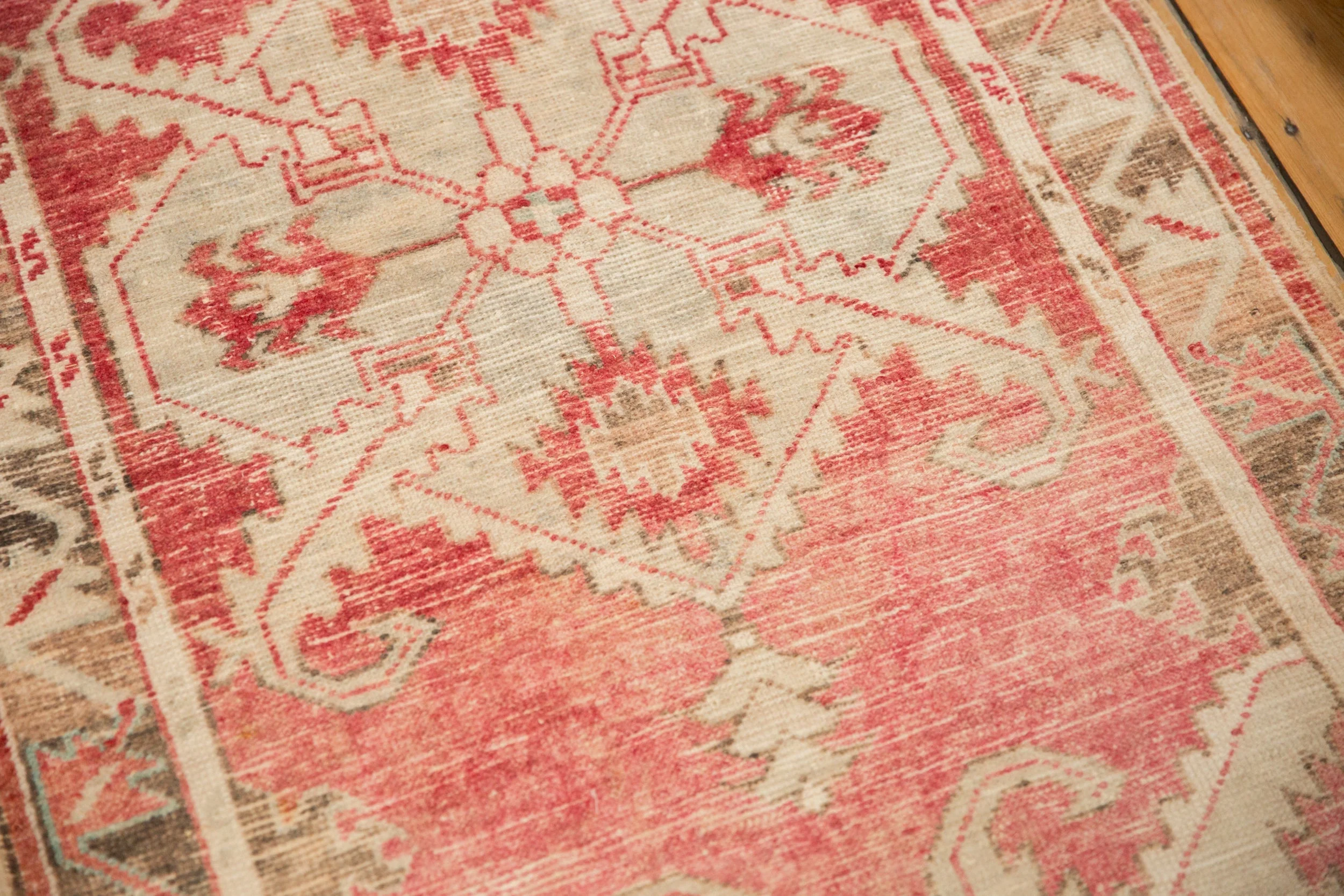 2.5x5.5 Vintage Distressed Oushak Rug Runner - Image 8