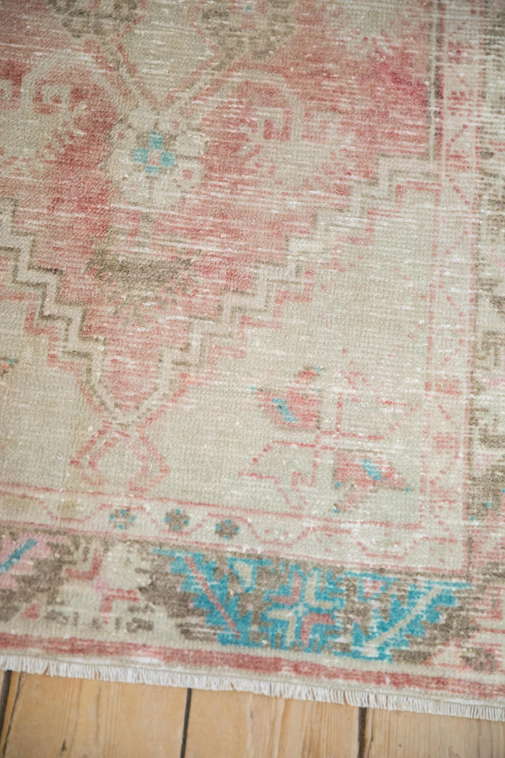 2.5x5.5 Vintage Distressed Oushak Rug Runner - Image 5