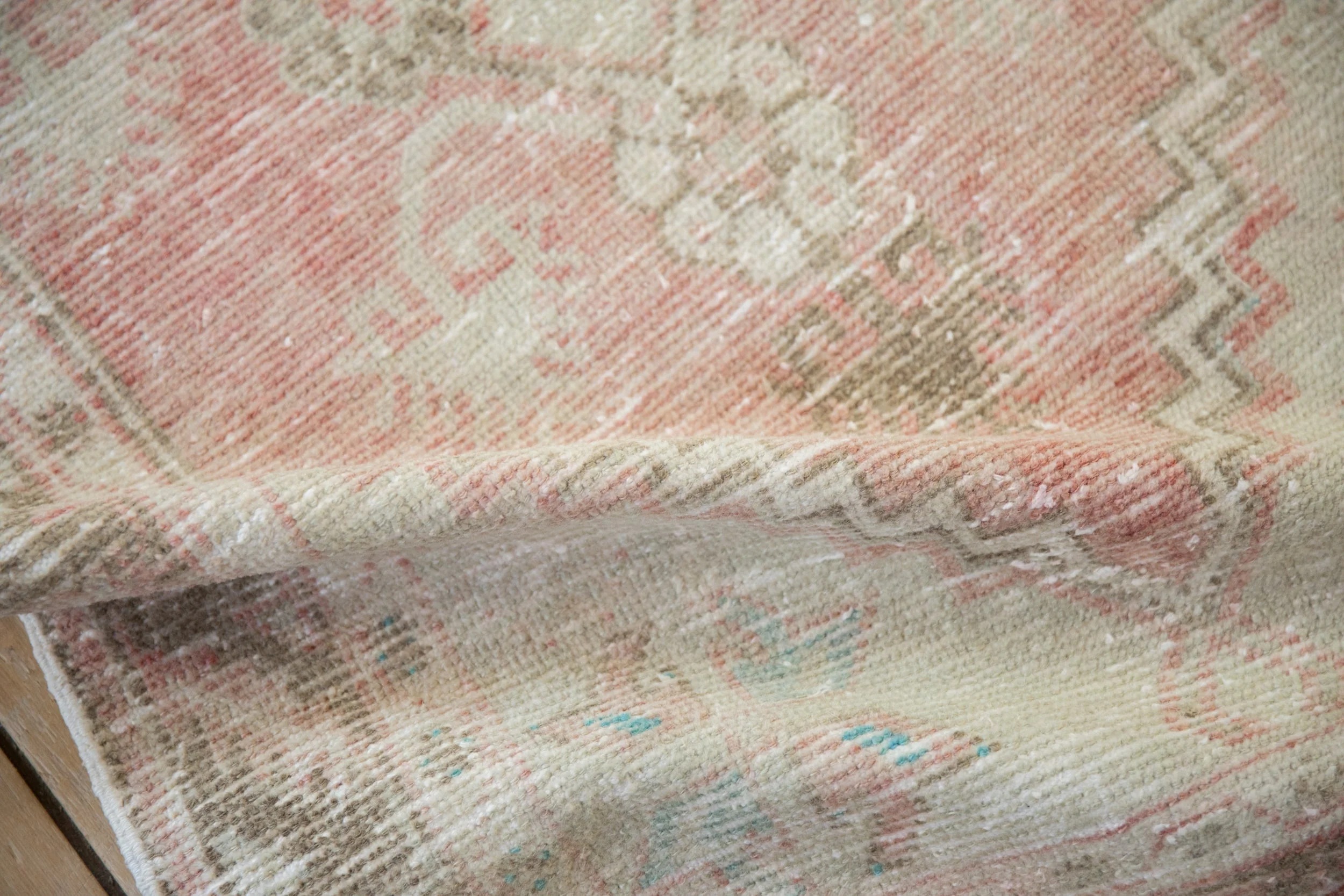 2.5x5.5 Vintage Distressed Oushak Rug Runner - Image 7