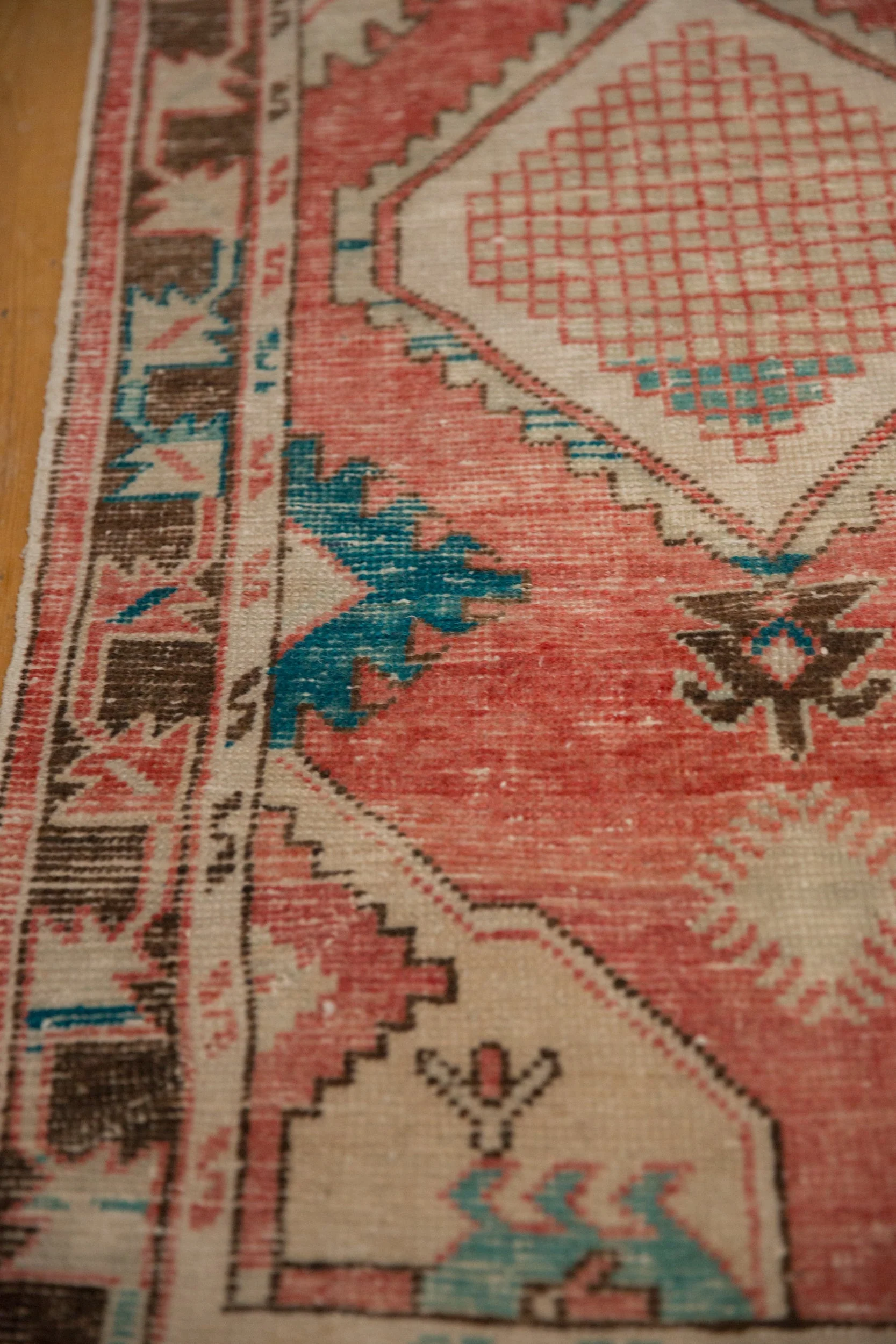 2.5x5.5 Vintage Distressed Oushak Rug Runner - Image 5