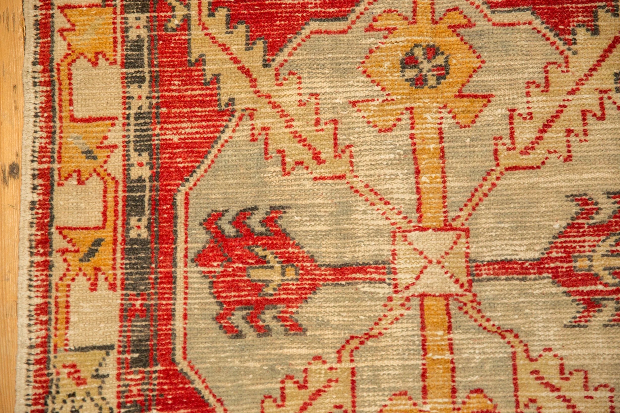 2.5x5.5 Vintage Distressed Oushak Rug Runner - Image 9