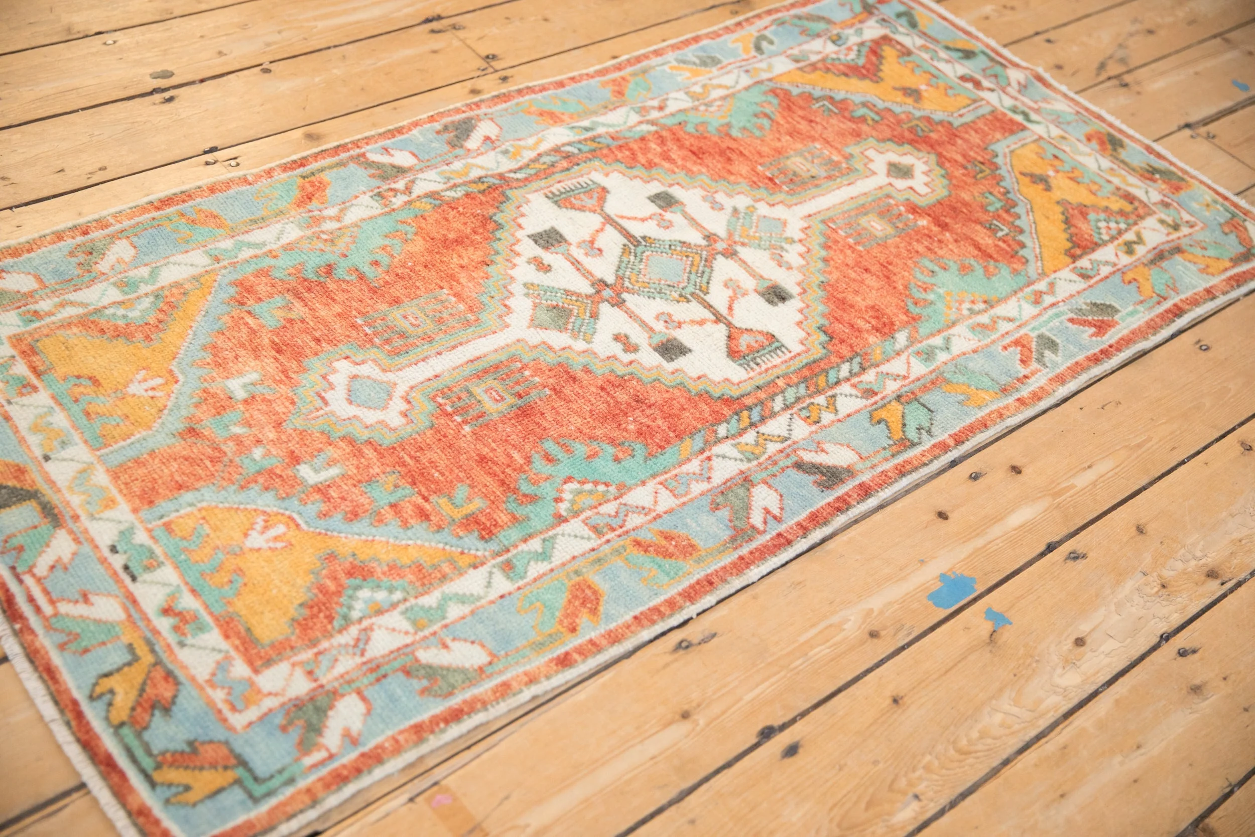 2.5x5.5 Vintage Oushak Rug Runner - Image 7