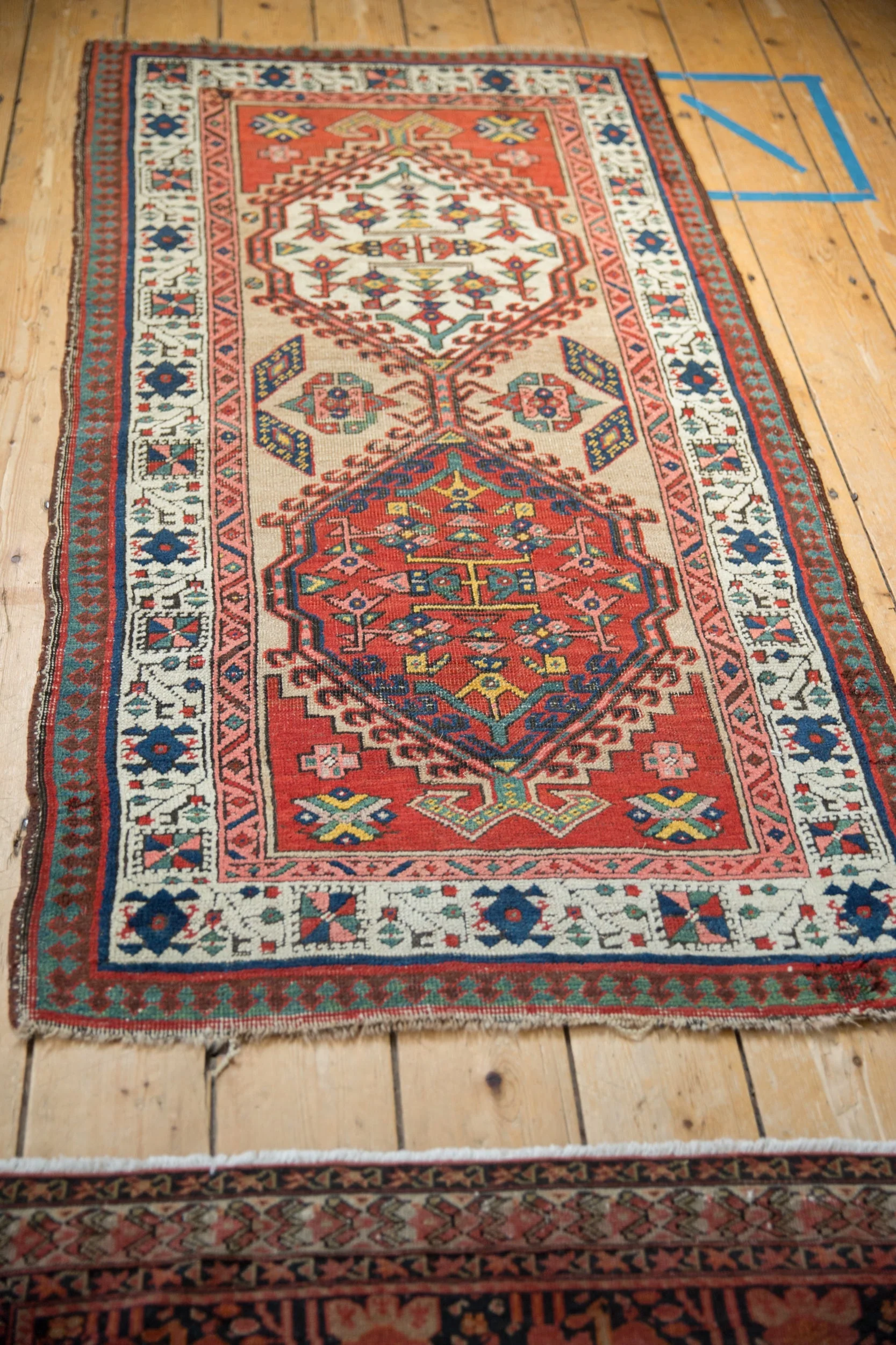 2.5x5.5 Vintage Serab Rug Runner - Image 10