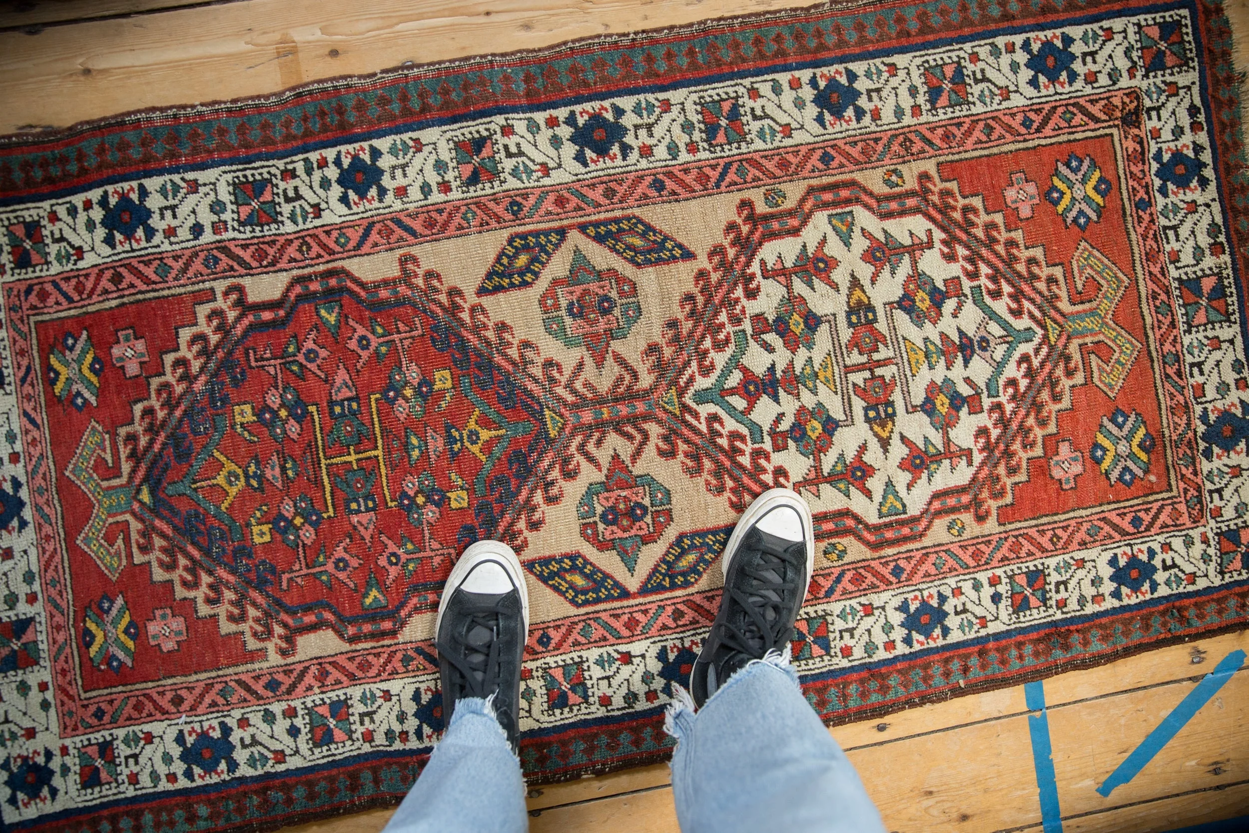 2.5x5.5 Vintage Serab Rug Runner - Image 2