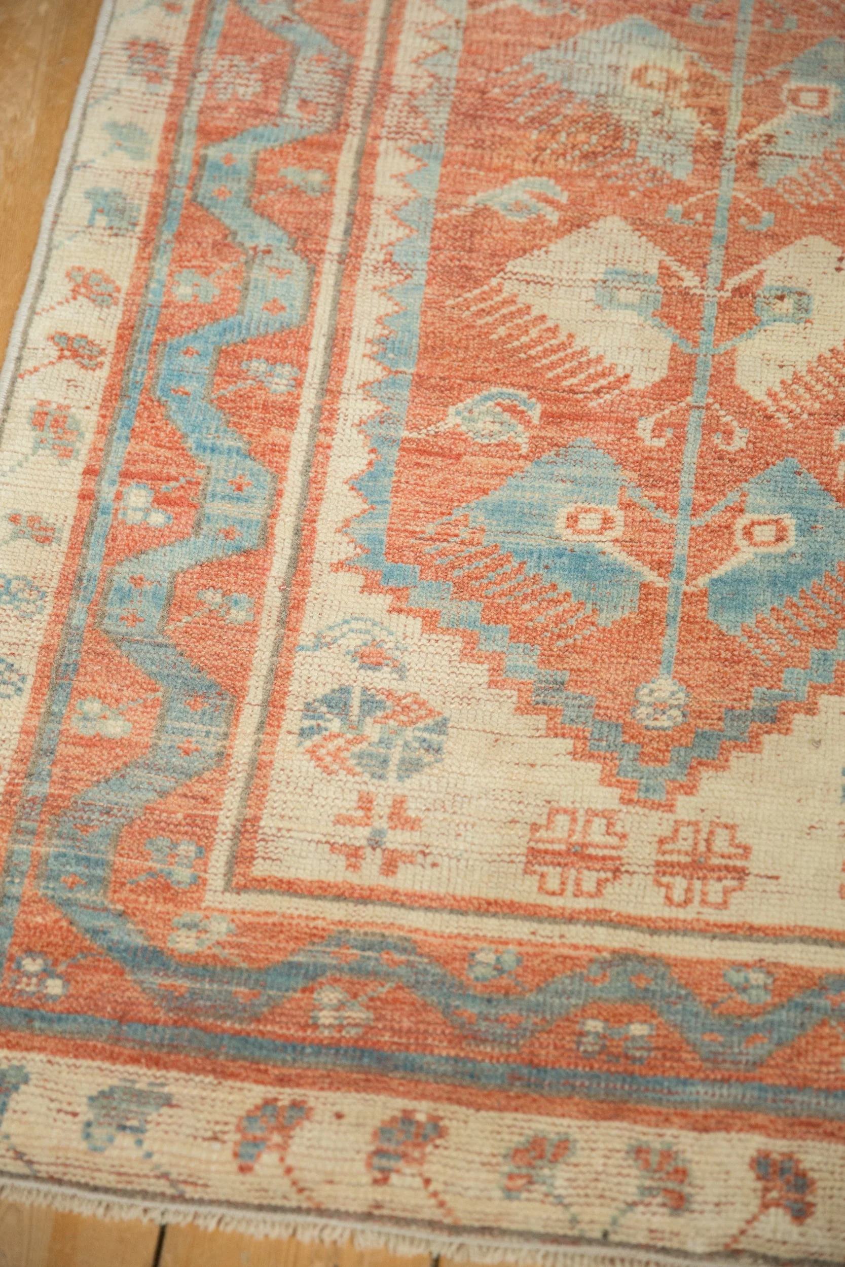 2.5x5 Distressed Oushak Rug Runner - Image 5