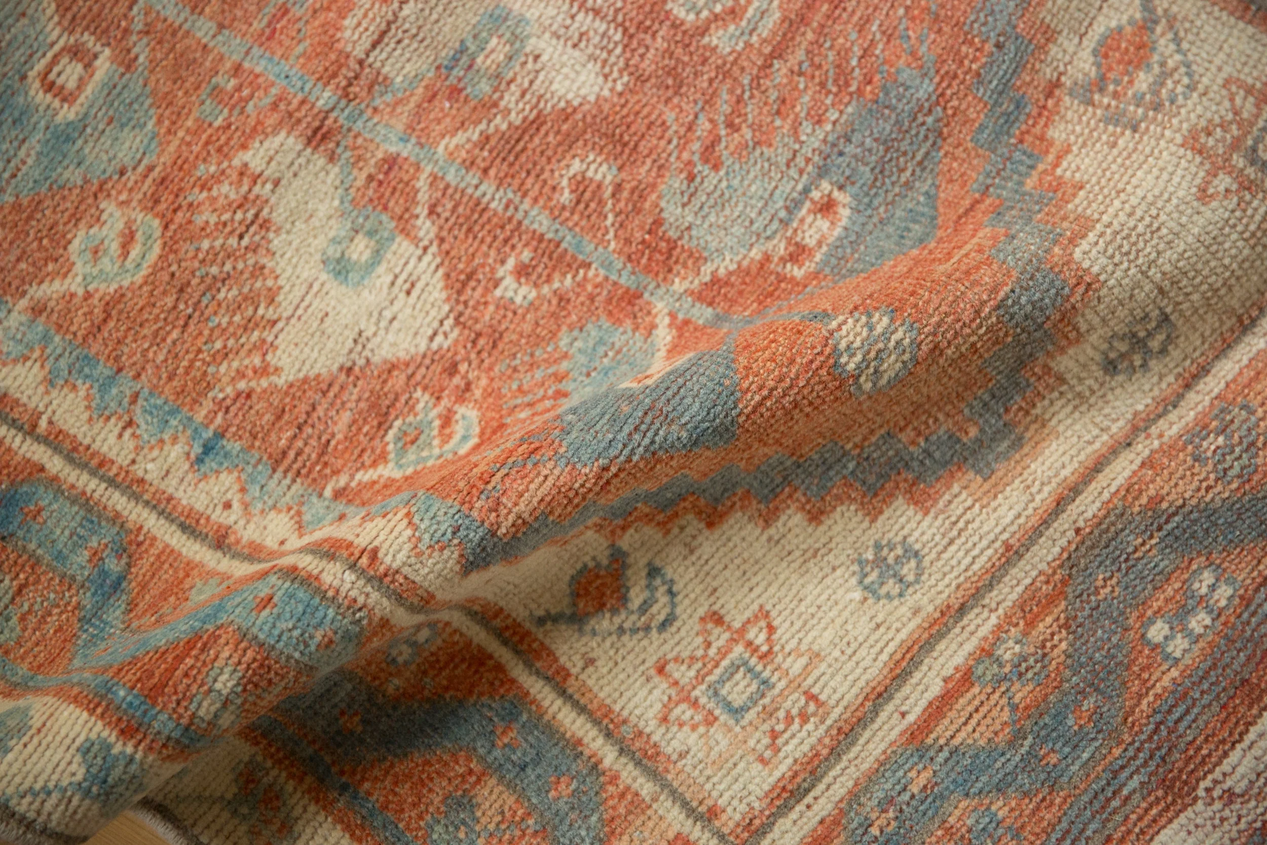 2.5x5 Distressed Oushak Rug Runner - Image 8