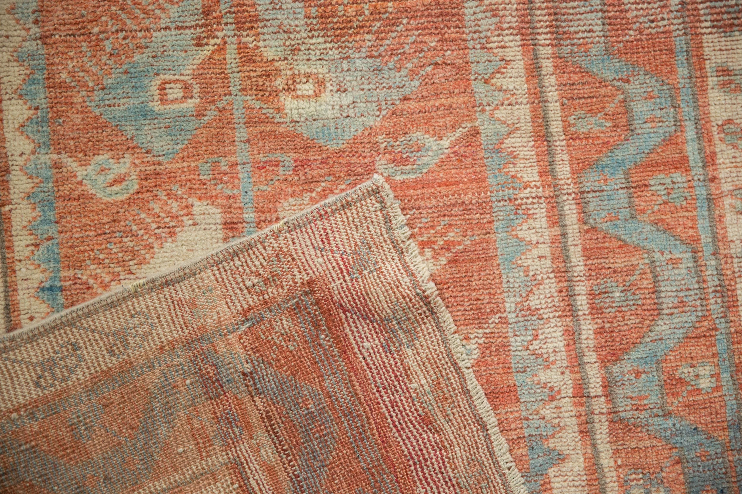 2.5x5 Distressed Oushak Rug Runner - Image 9