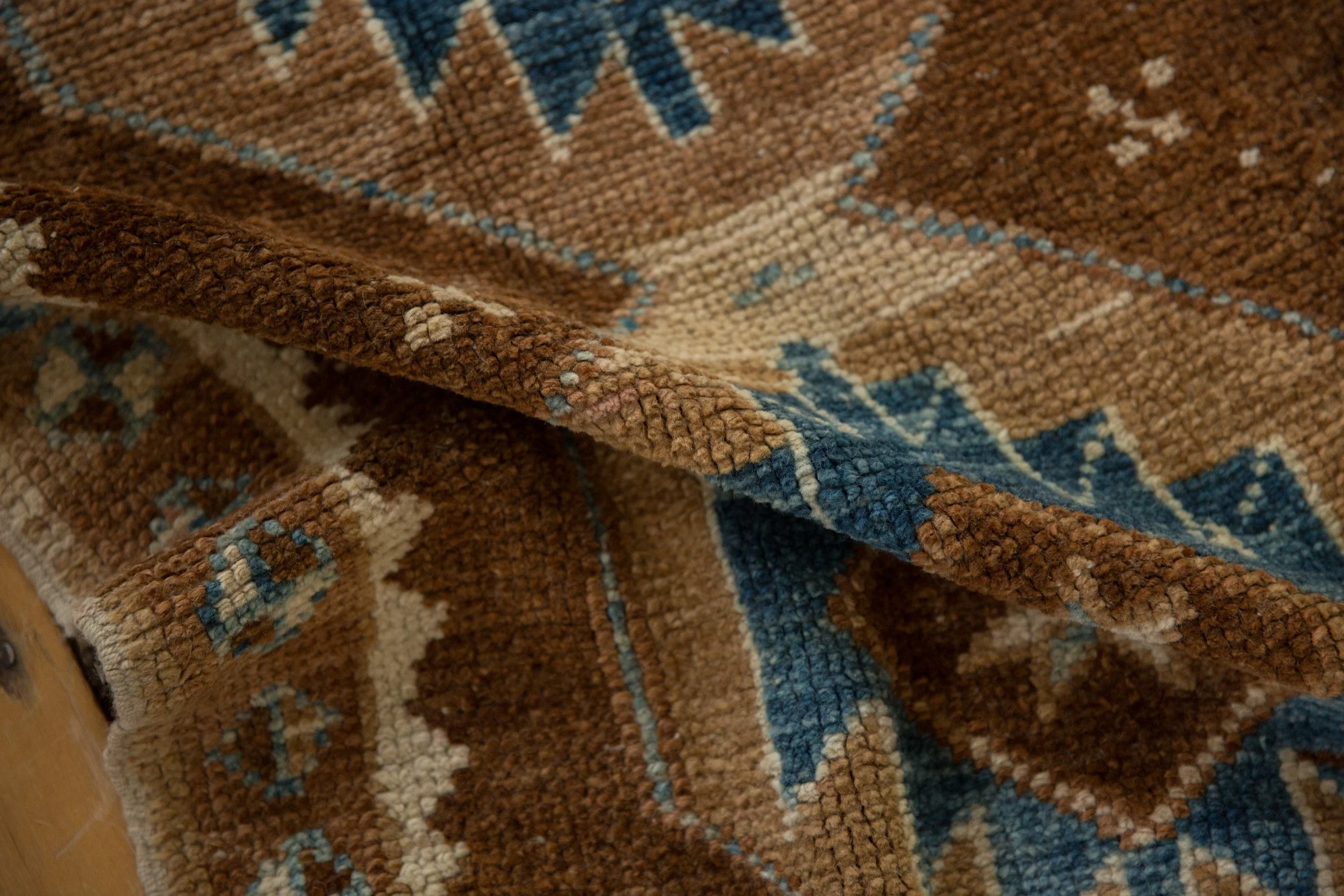2.5x5 Vintage Distressed Kars Rug Runner - Image 8
