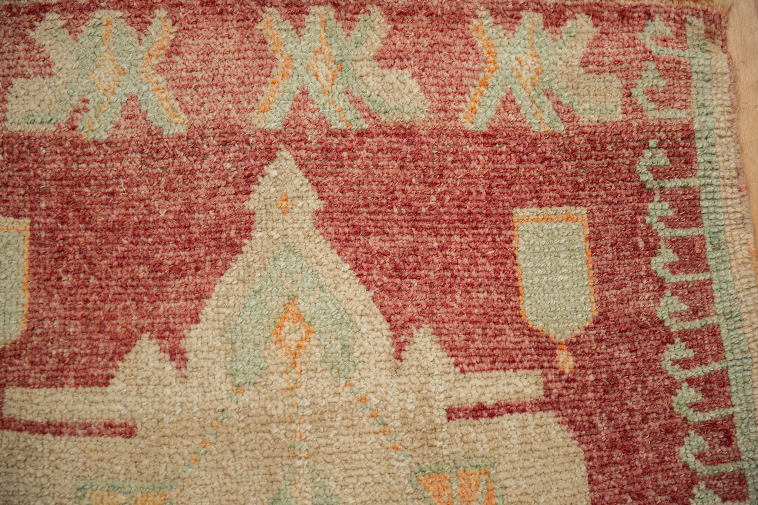 2.5x5 Vintage Distressed Kars Rug Runner - Image 3
