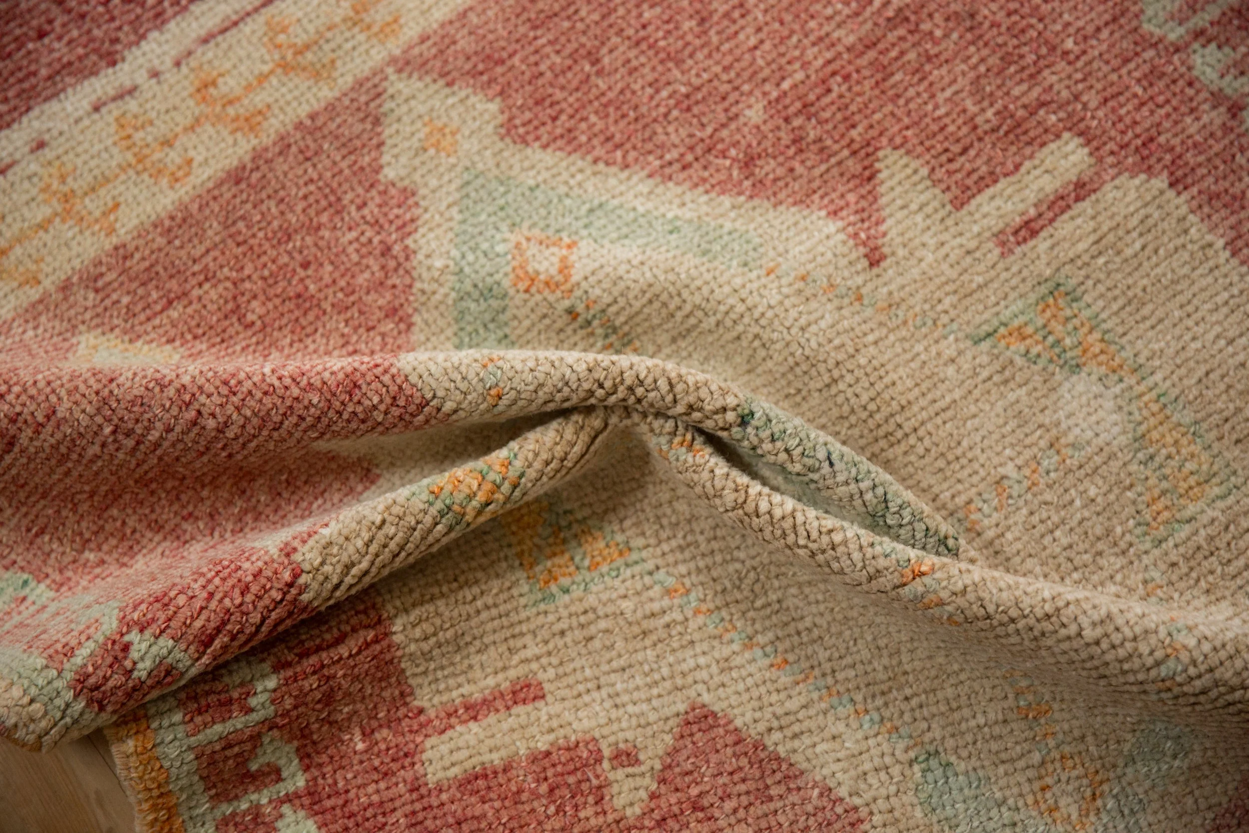 2.5x5 Vintage Distressed Kars Rug Runner - Image 9