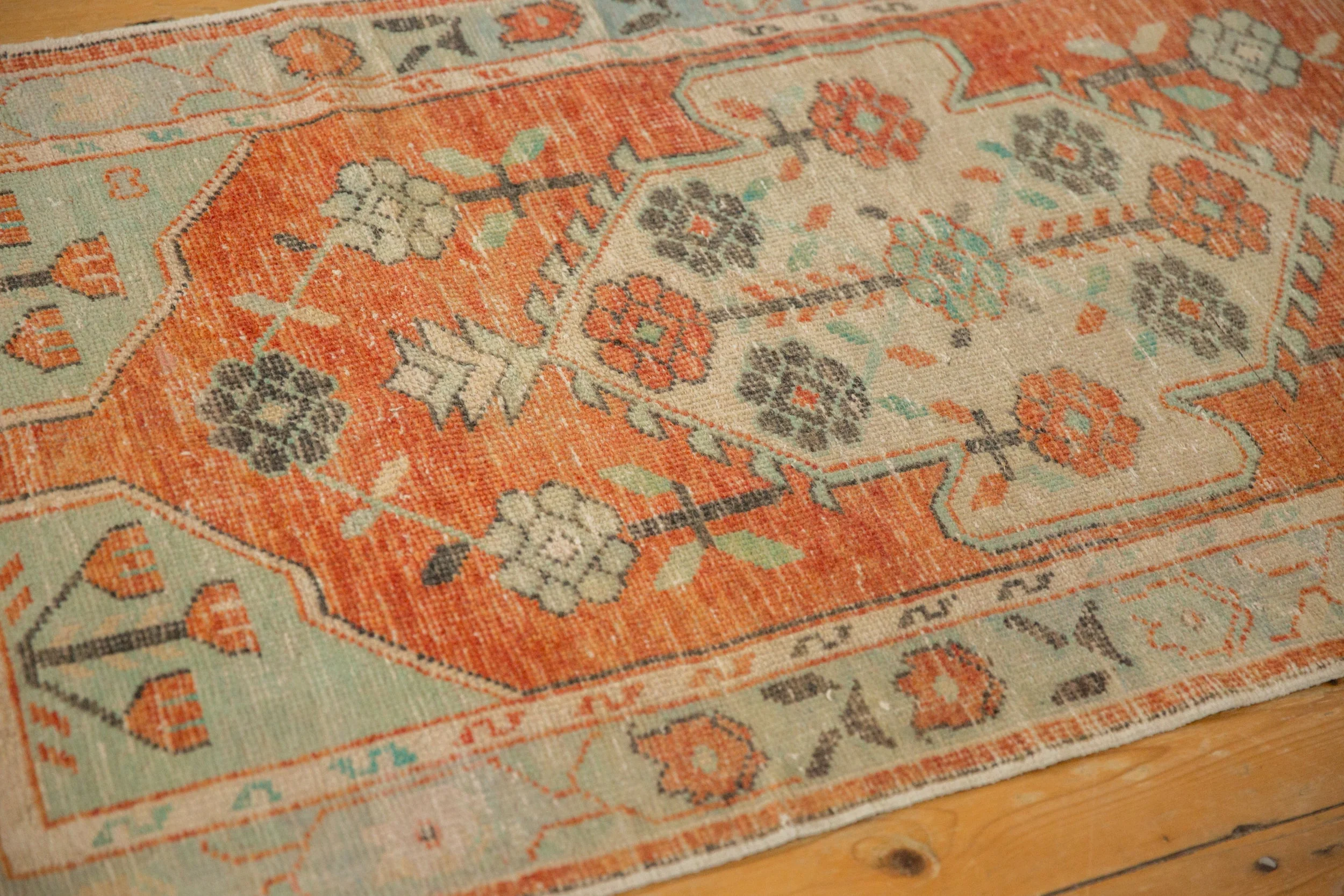 2.5x5 Vintage Distressed Oushak Rug Runner - Image 5