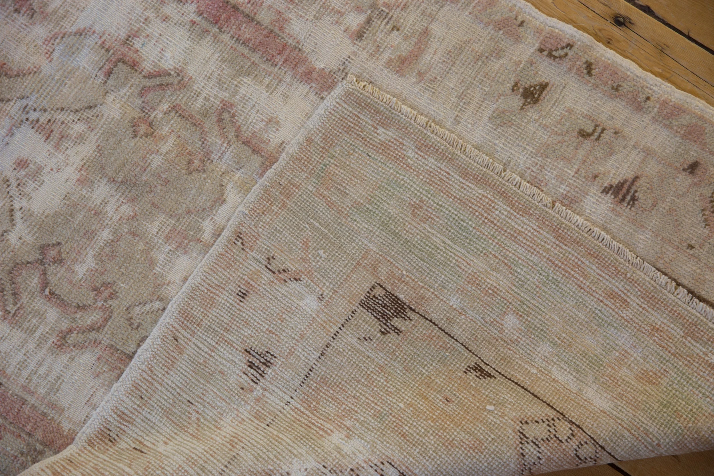 2.5x5 Vintage Distressed Oushak Rug Runner - Image 11